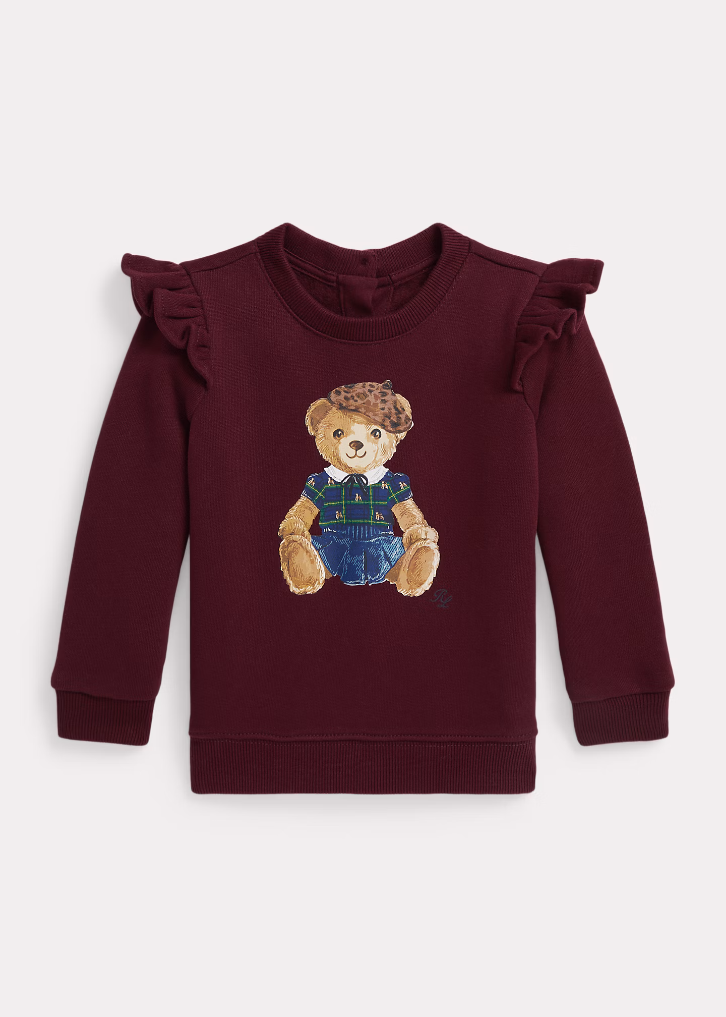 Fleece-Sweatshirt mit Polo Bear - RALPH LAUREN OUTLET