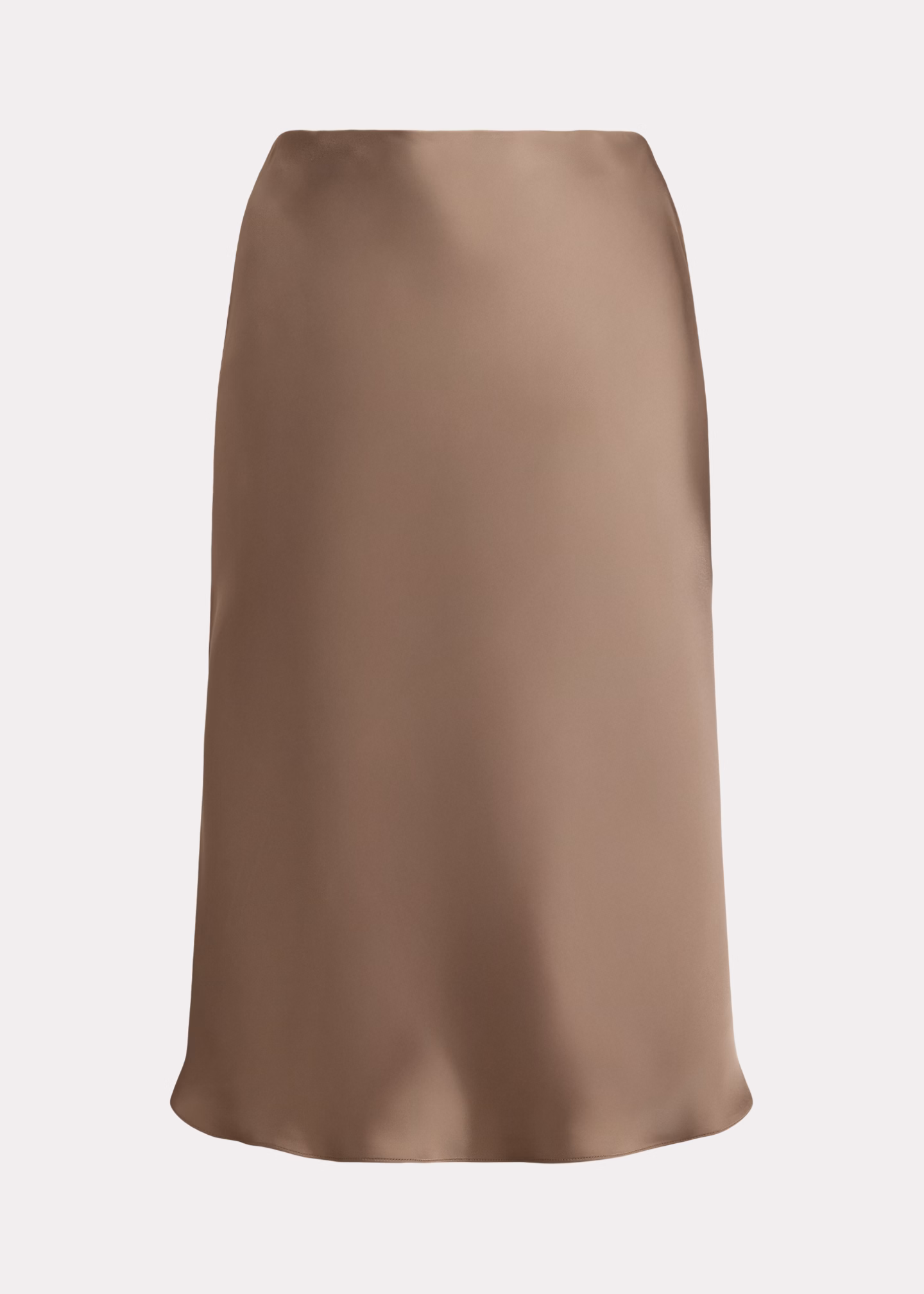 Midirock aus Satin-Charmeuse - RALPH LAUREN OUTLET