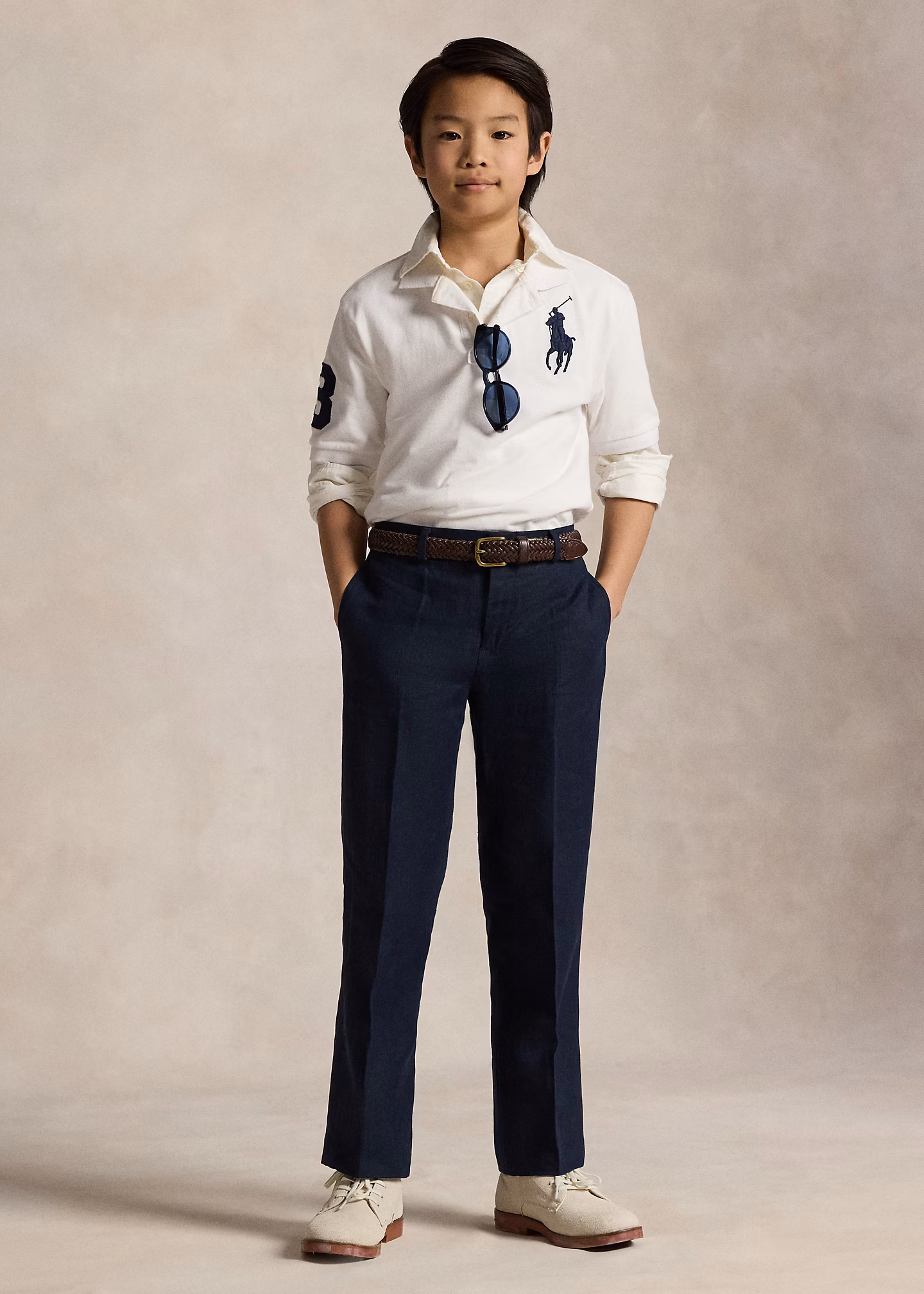 Anzughose aus Leinen - RALPH LAUREN OUTLET