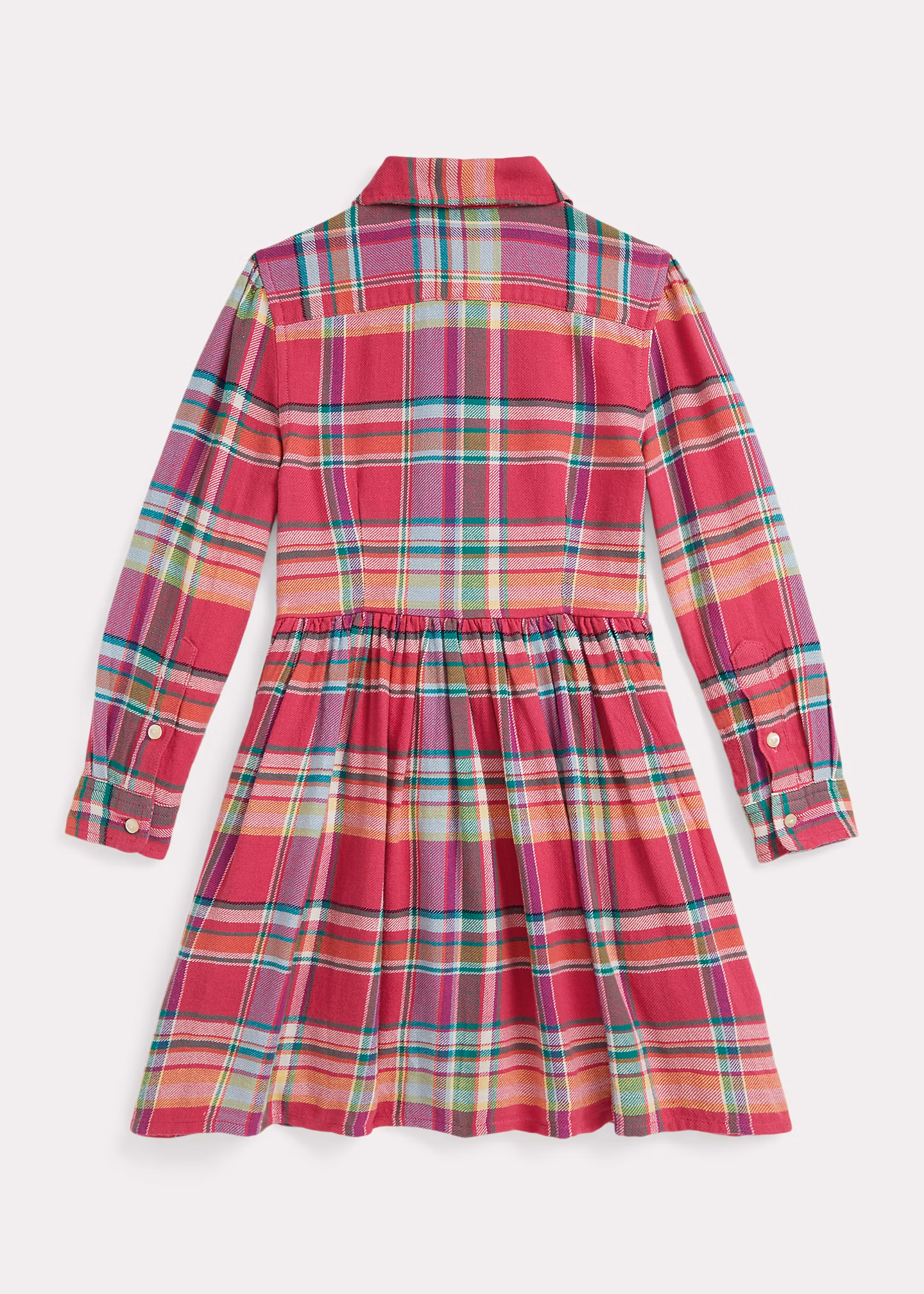 Baumwollhemdkleid mit Madraskaro - RALPH LAUREN OUTLET