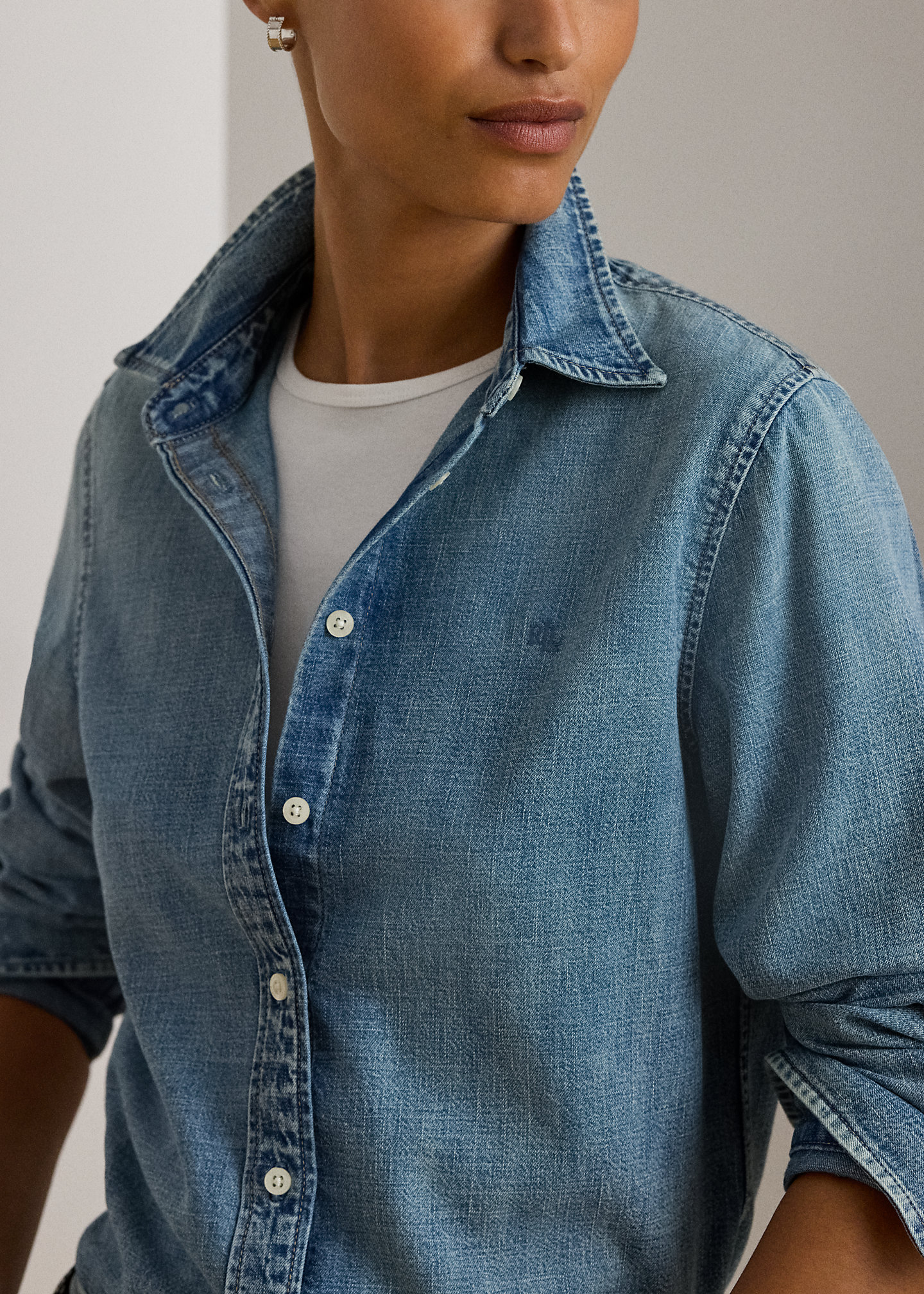 Classic-Fit Jeanshemd - RALPH LAUREN OUTLET