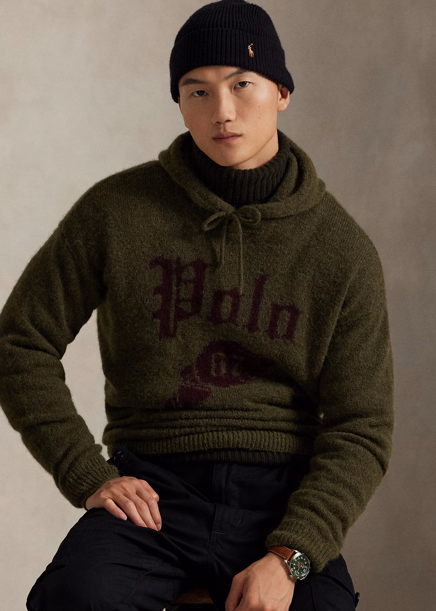 Kapuzenpullover mit Logo - RALPH LAUREN OUTLET