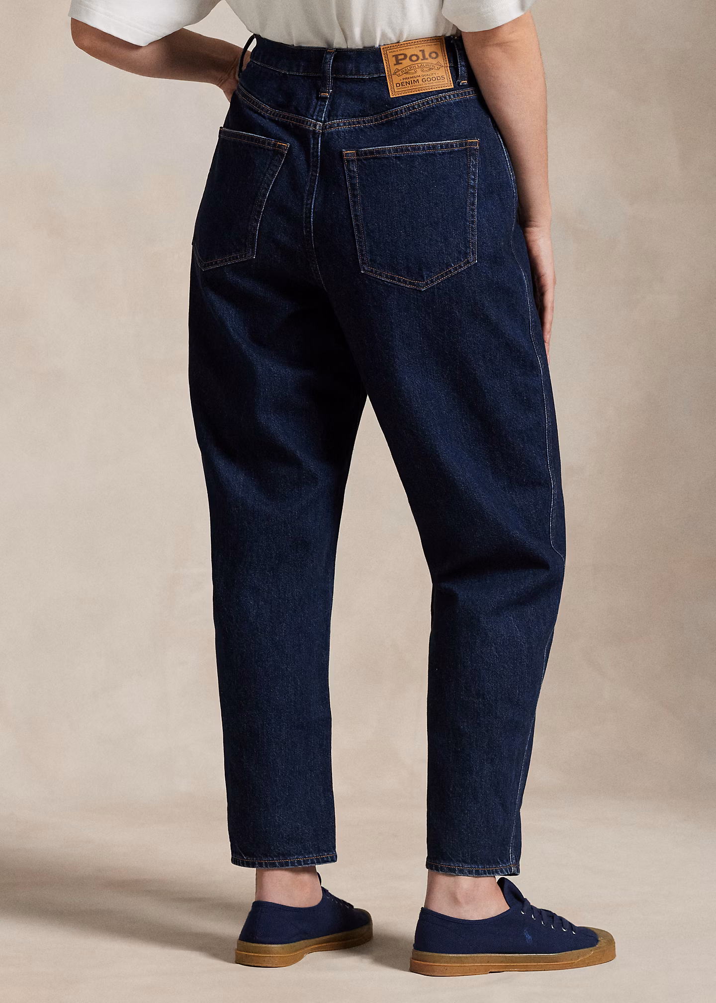 Curved-Tapered-Fit Jeans - RALPH LAUREN OUTLET