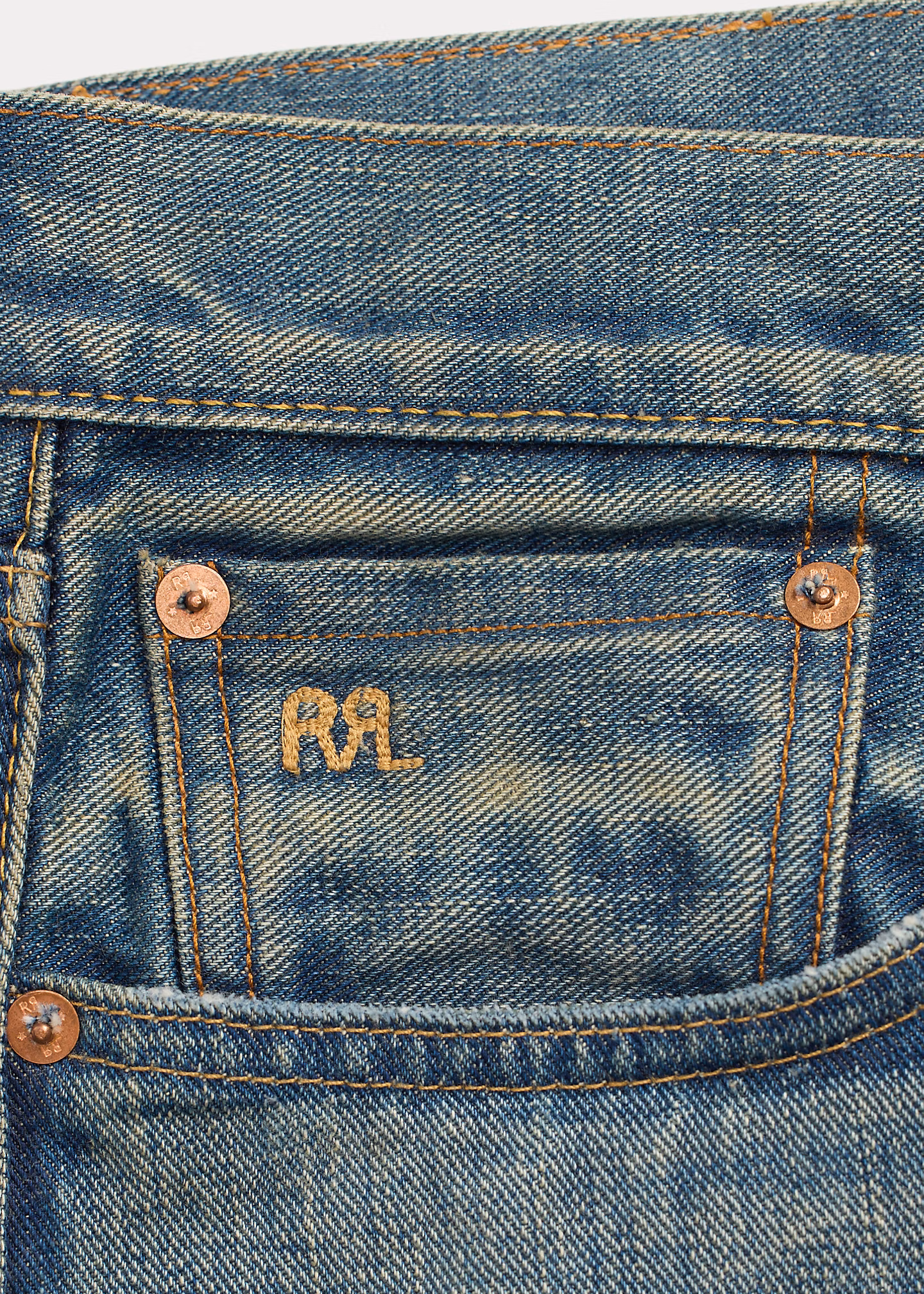 Straight-Fit Selvedge-Jeans Milner - RALPH LAUREN OUTLET