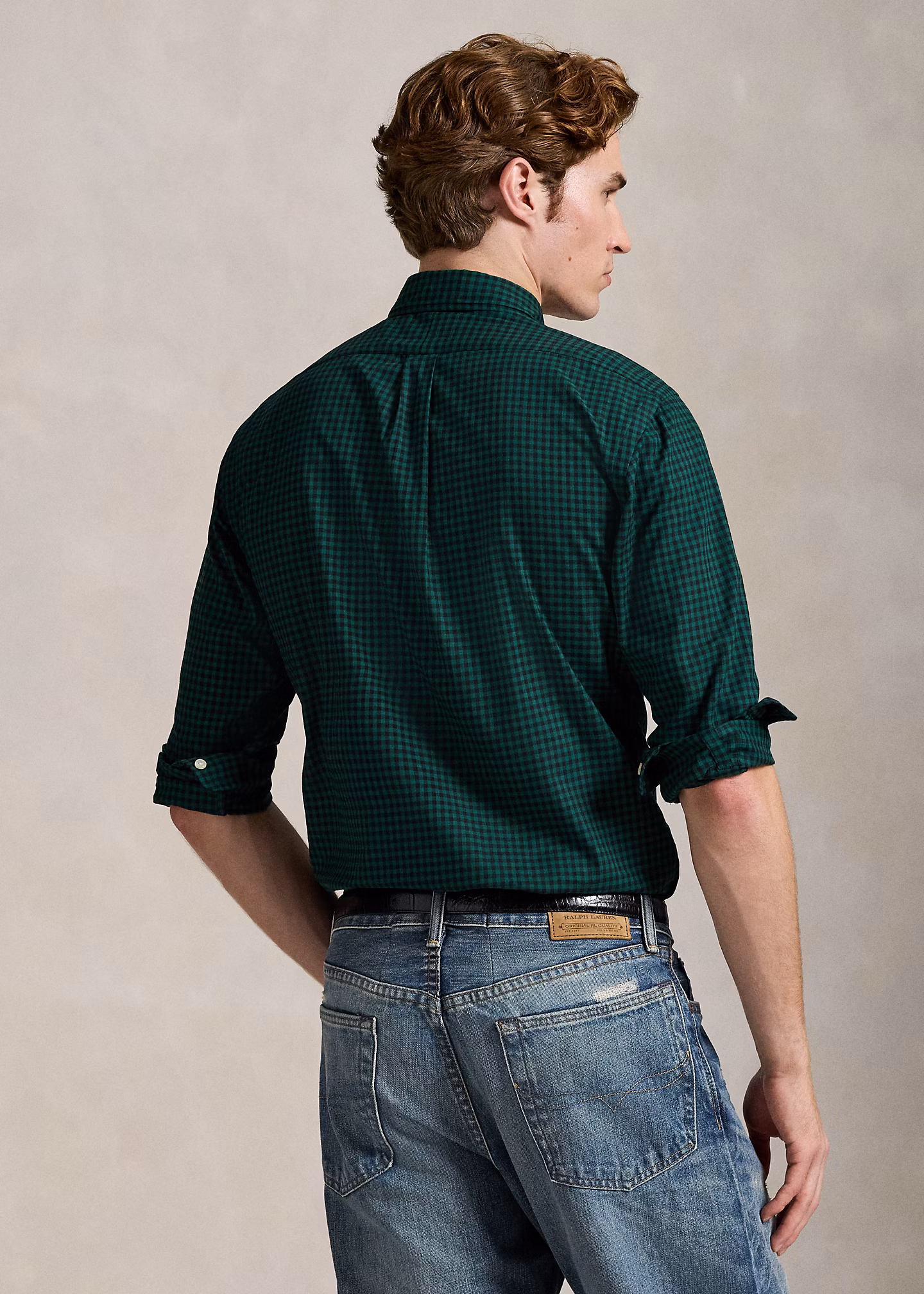 Custom-Fit Twillhemd mit Karomuster - RALPH LAUREN OUTLET