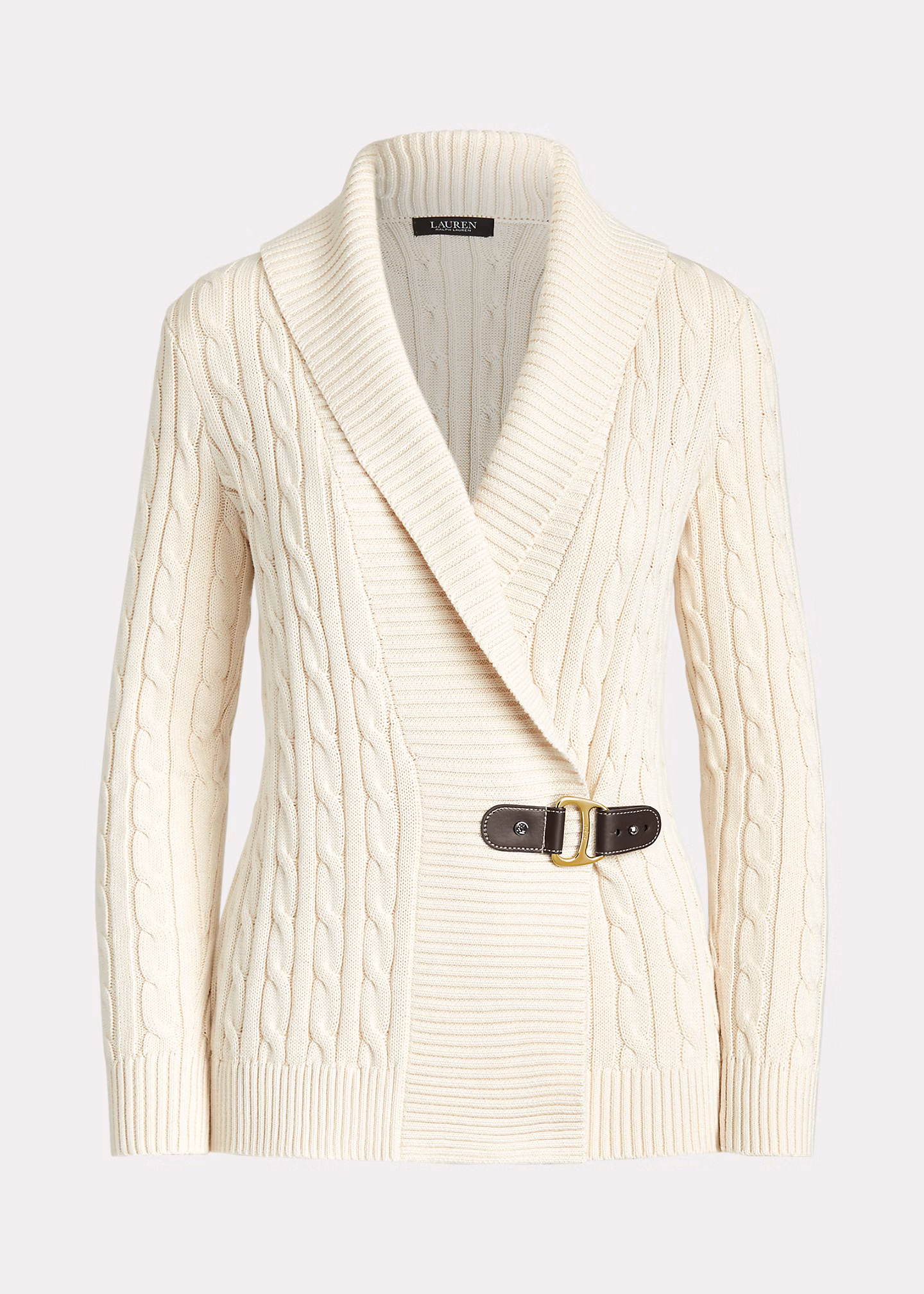 Baumwollpullover mit Schnalle - RALPH LAUREN OUTLET