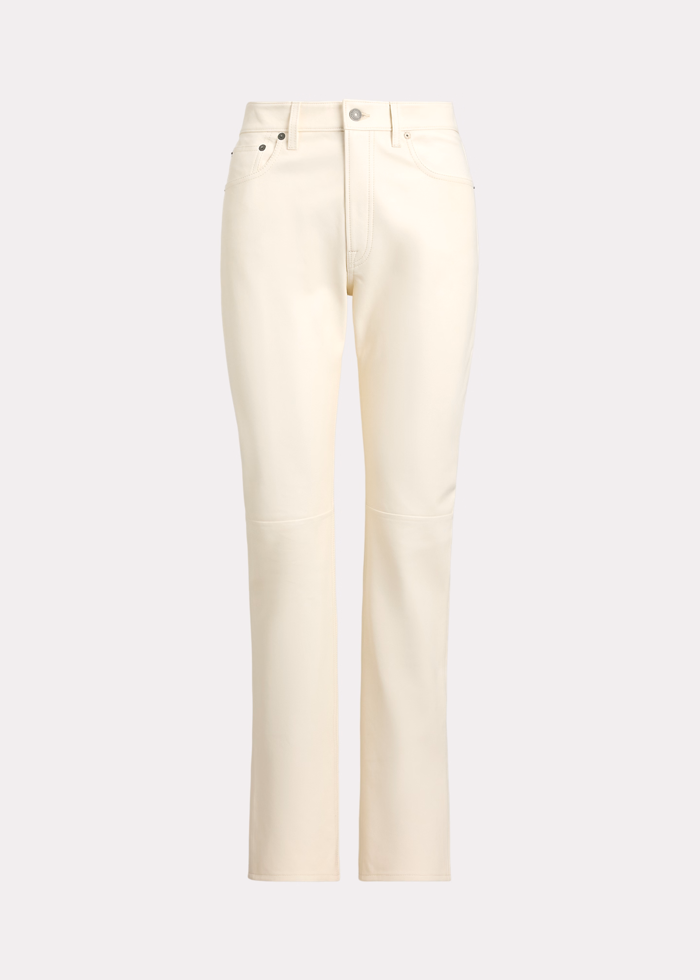 Relaxed-Straight-Fit Hose aus Lammleder - RALPH LAUREN OUTLET