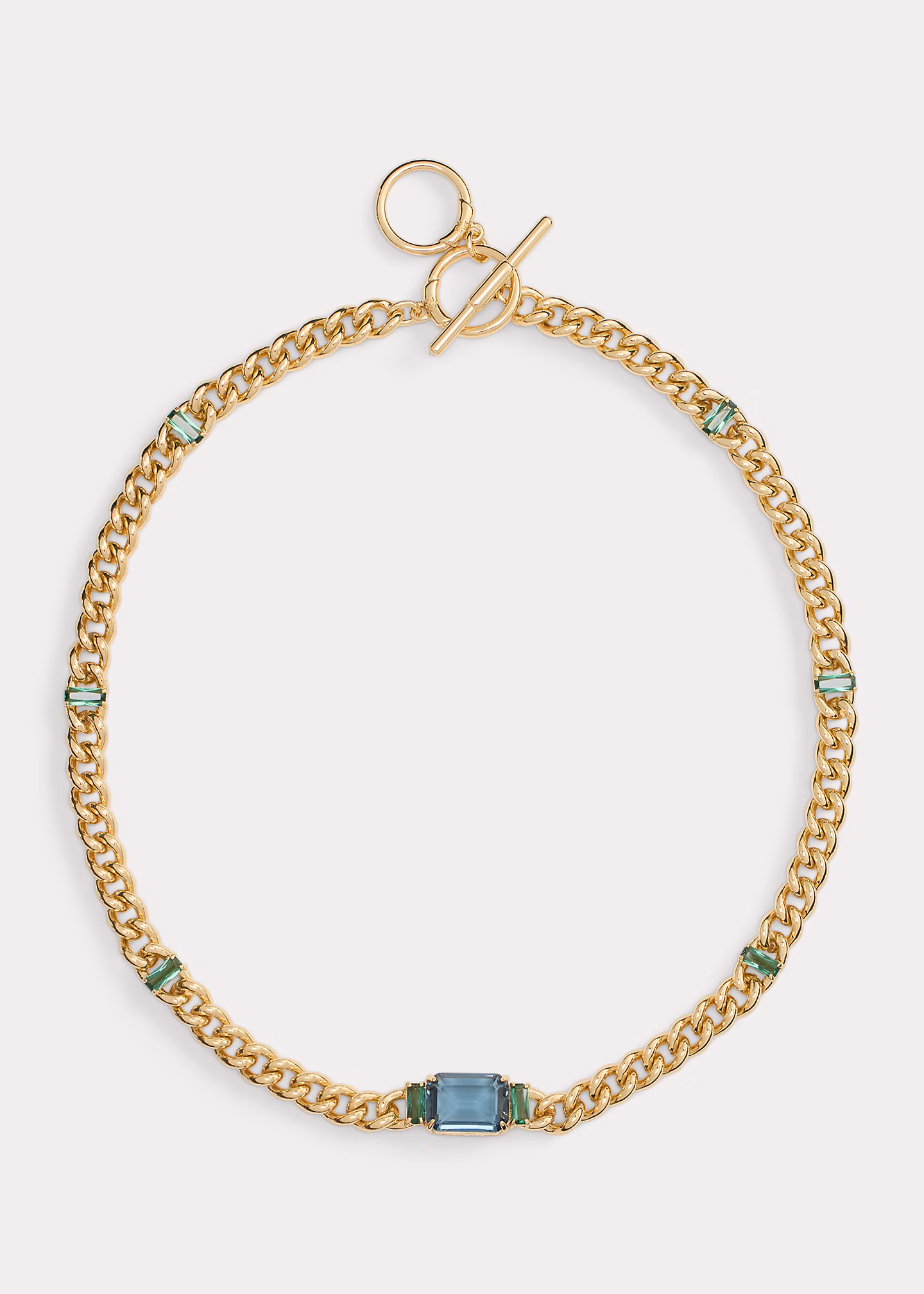 Vergoldetes Collier mit Ziersteinen - RALPH LAUREN OUTLET