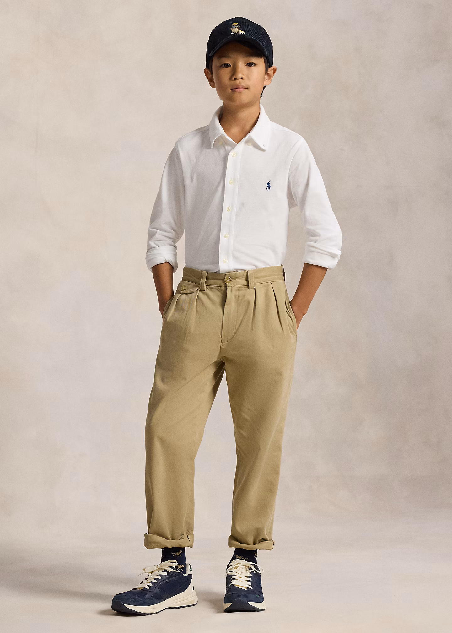 Federleichtes Baumwollpiqué-Hemd - RALPH LAUREN OUTLET