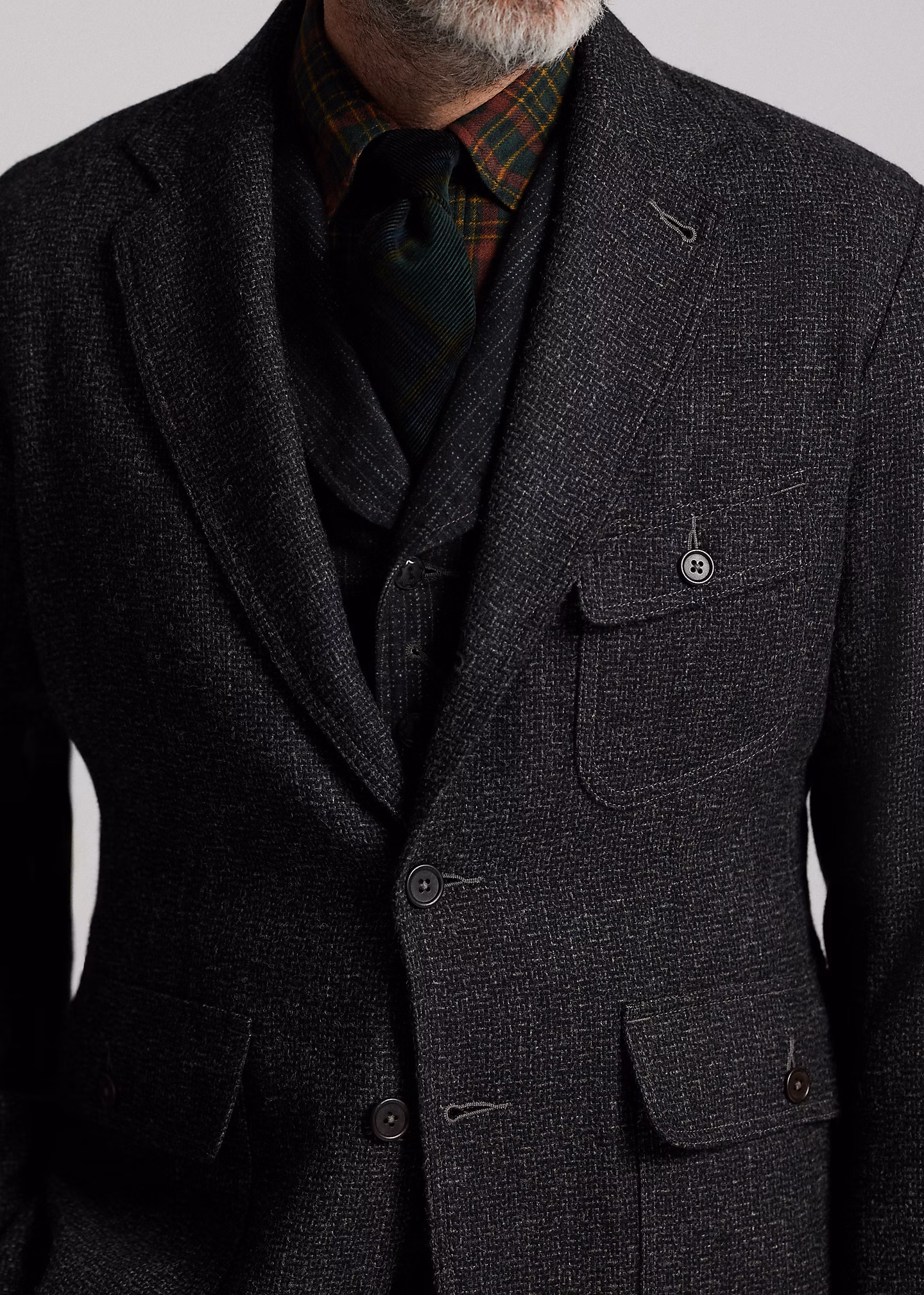 Unstrukturiertes Woll-Baumwoll-Sakko - RALPH LAUREN OUTLET