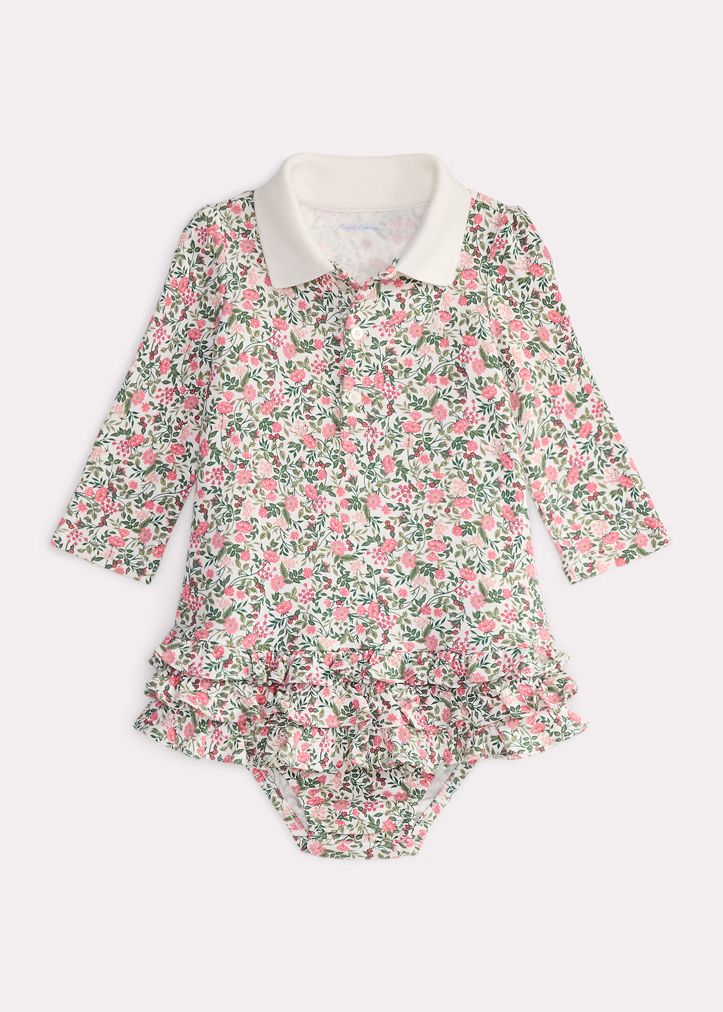 Geblümtes Polokleid und Höschen - RALPH LAUREN OUTLET