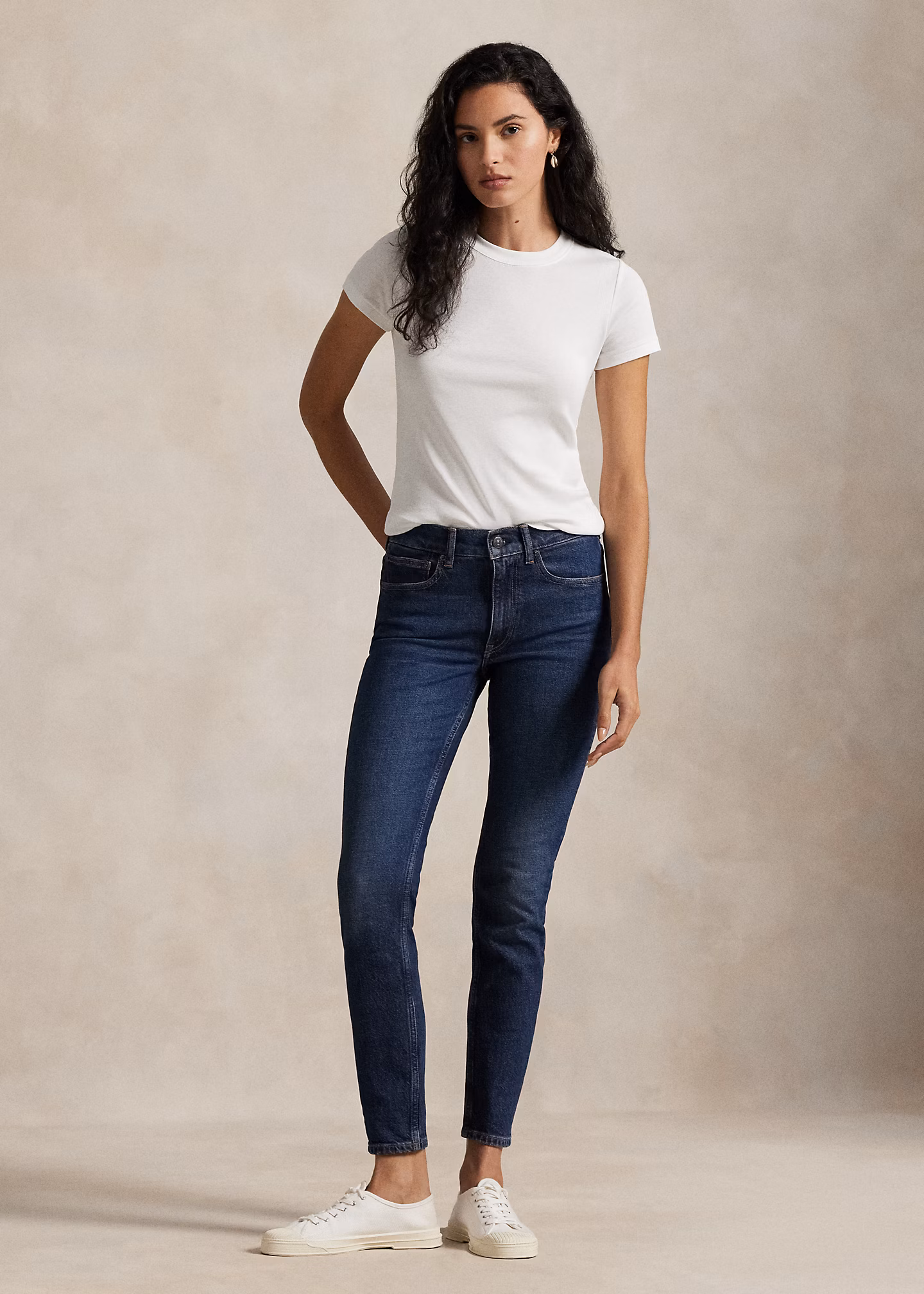 Super-Slim-Jeans mit mittlerer Leibhöhe - RALPH LAUREN OUTLET