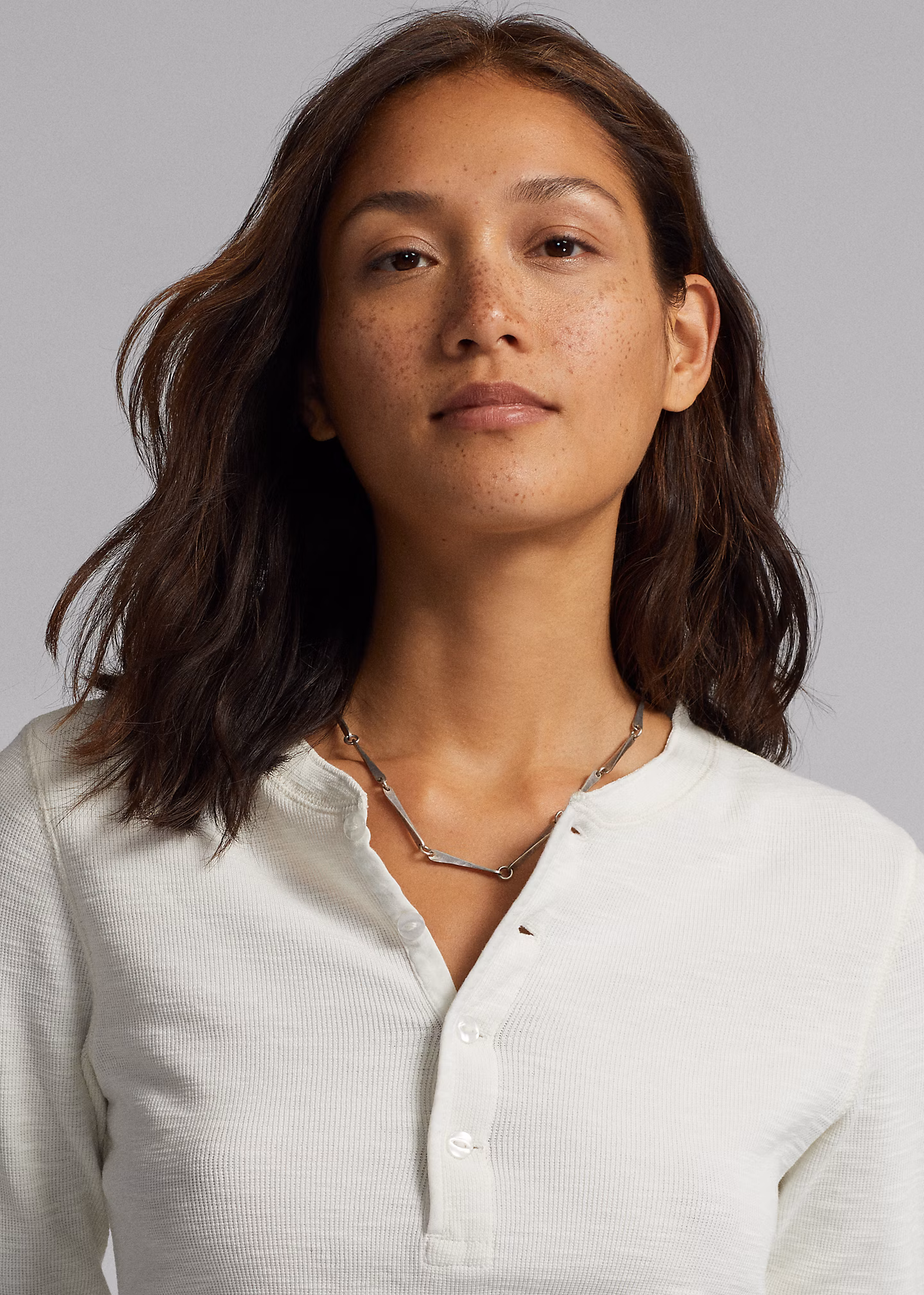 Waffelpiqué-Henley - RALPH LAUREN OUTLET