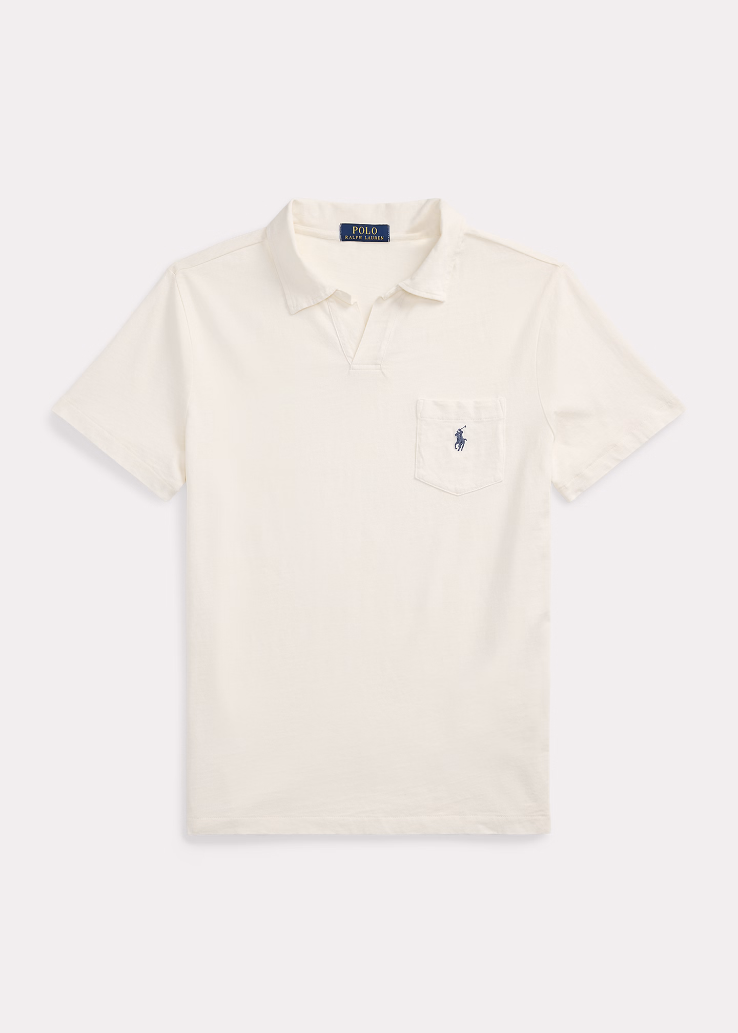 Standard-Fit Baumwoll-Leinen-Poloshirt - RALPH LAUREN OUTLET