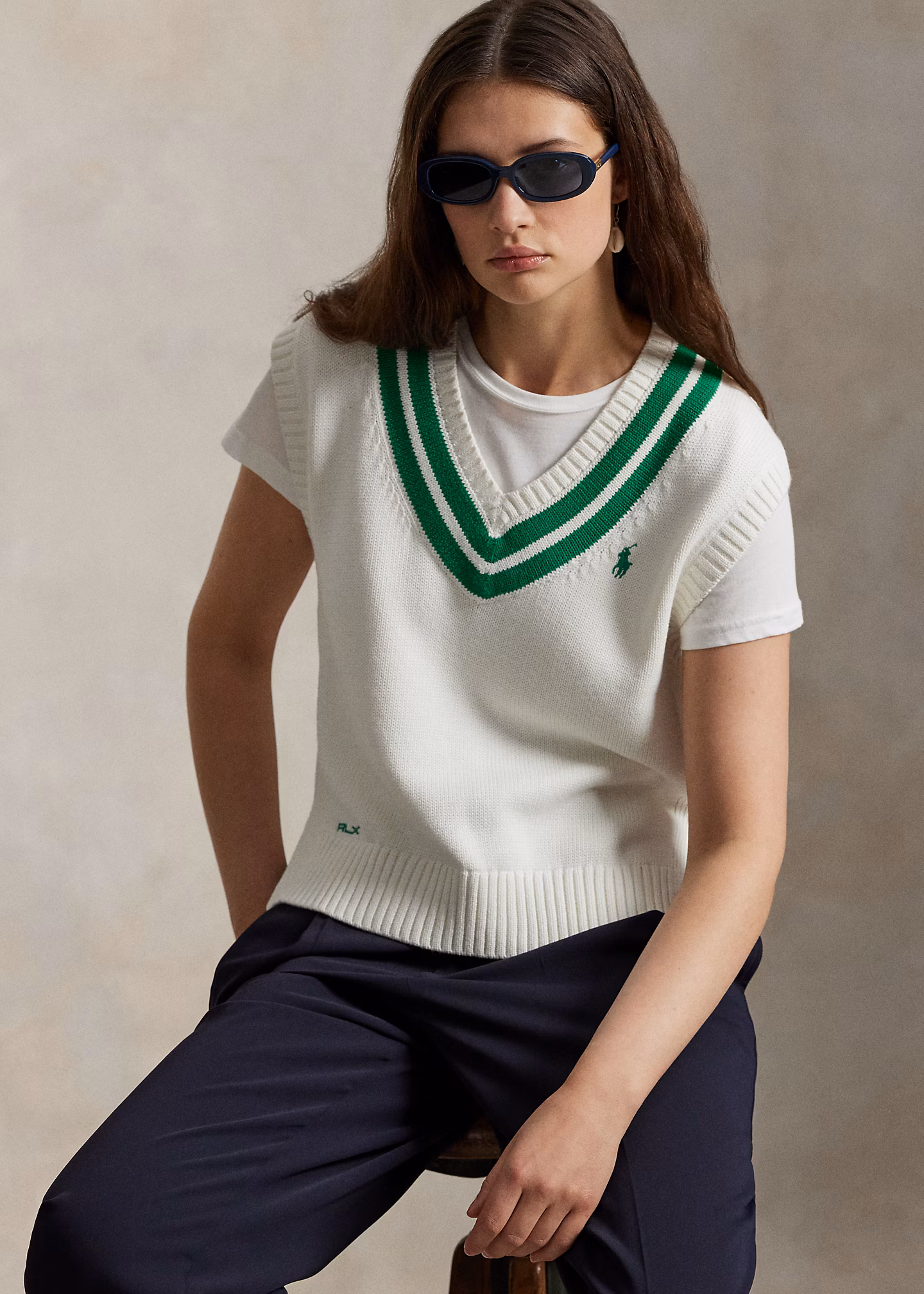 Cricket-Pullunder aus Baumwollmischung - RALPH LAUREN OUTLET