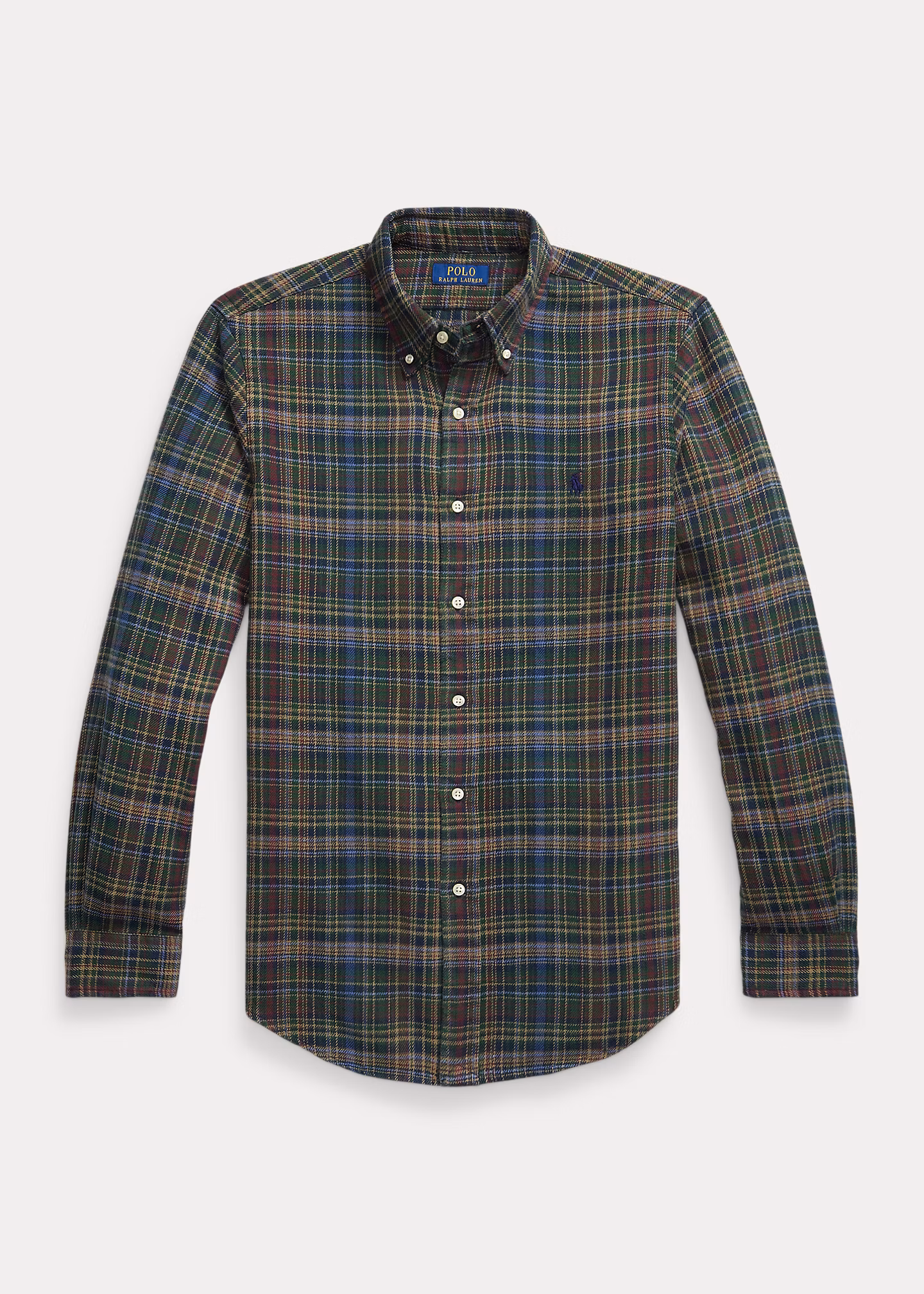 Kariertes Custom-Fit Flanellhemd - RALPH LAUREN OUTLET