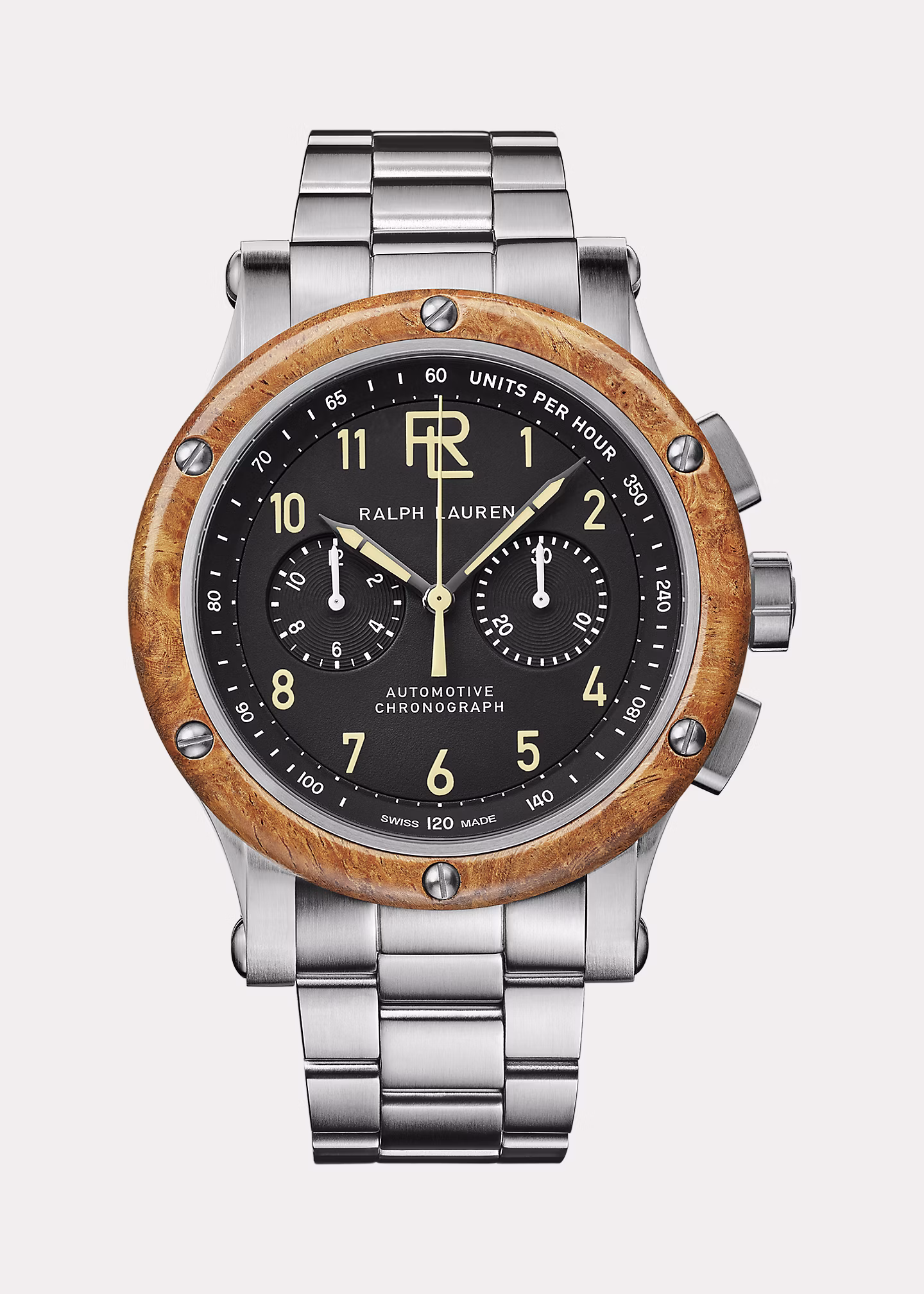 Chronograph 42 MM aus Stahl - RALPH LAUREN OUTLET