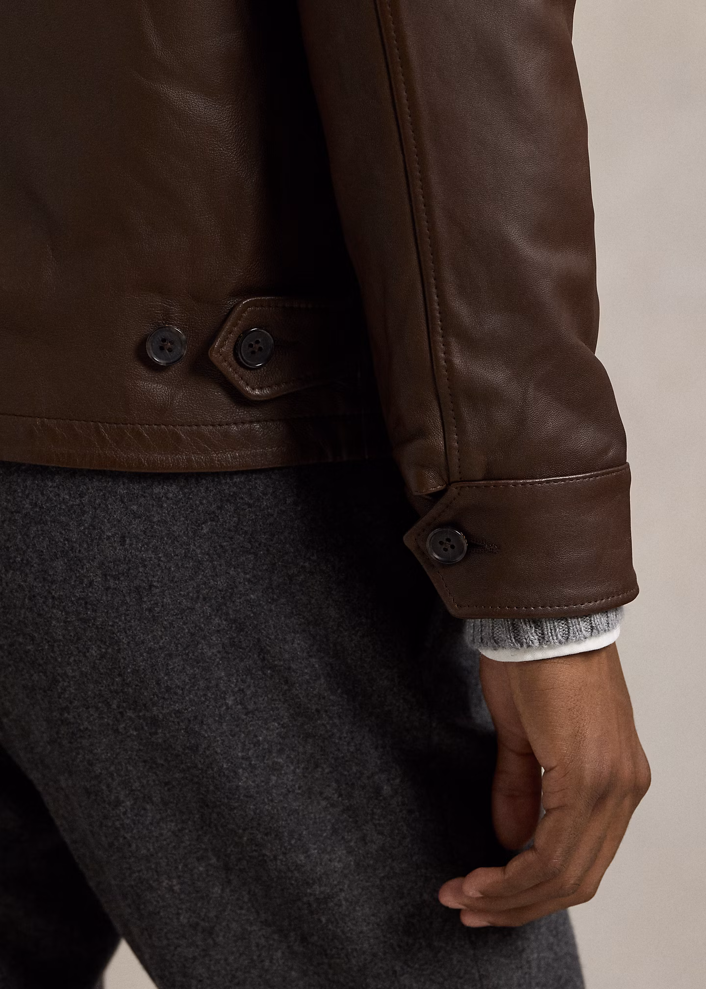 Die Lederjacke Bayville - RALPH LAUREN OUTLET