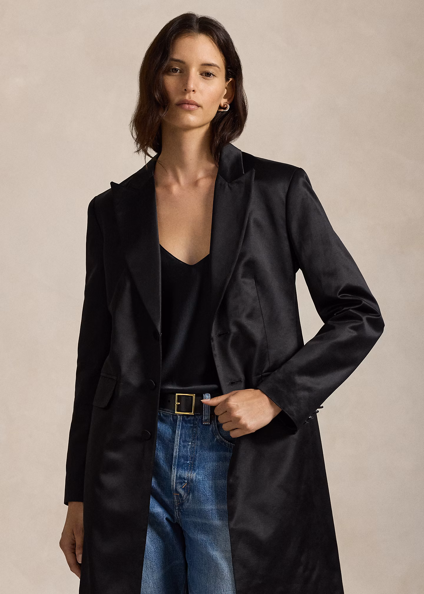 Abendjackett aus Satin - RALPH LAUREN OUTLET