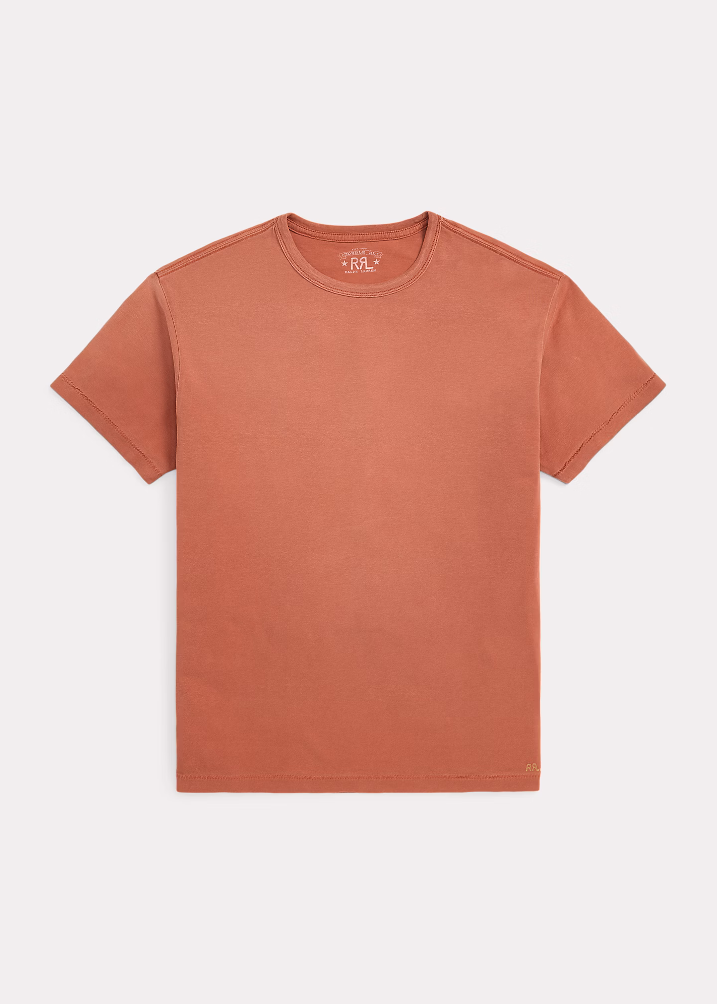 Konfektioniert gefärbtes Rundhals-T-Shirt - RALPH LAUREN OUTLET