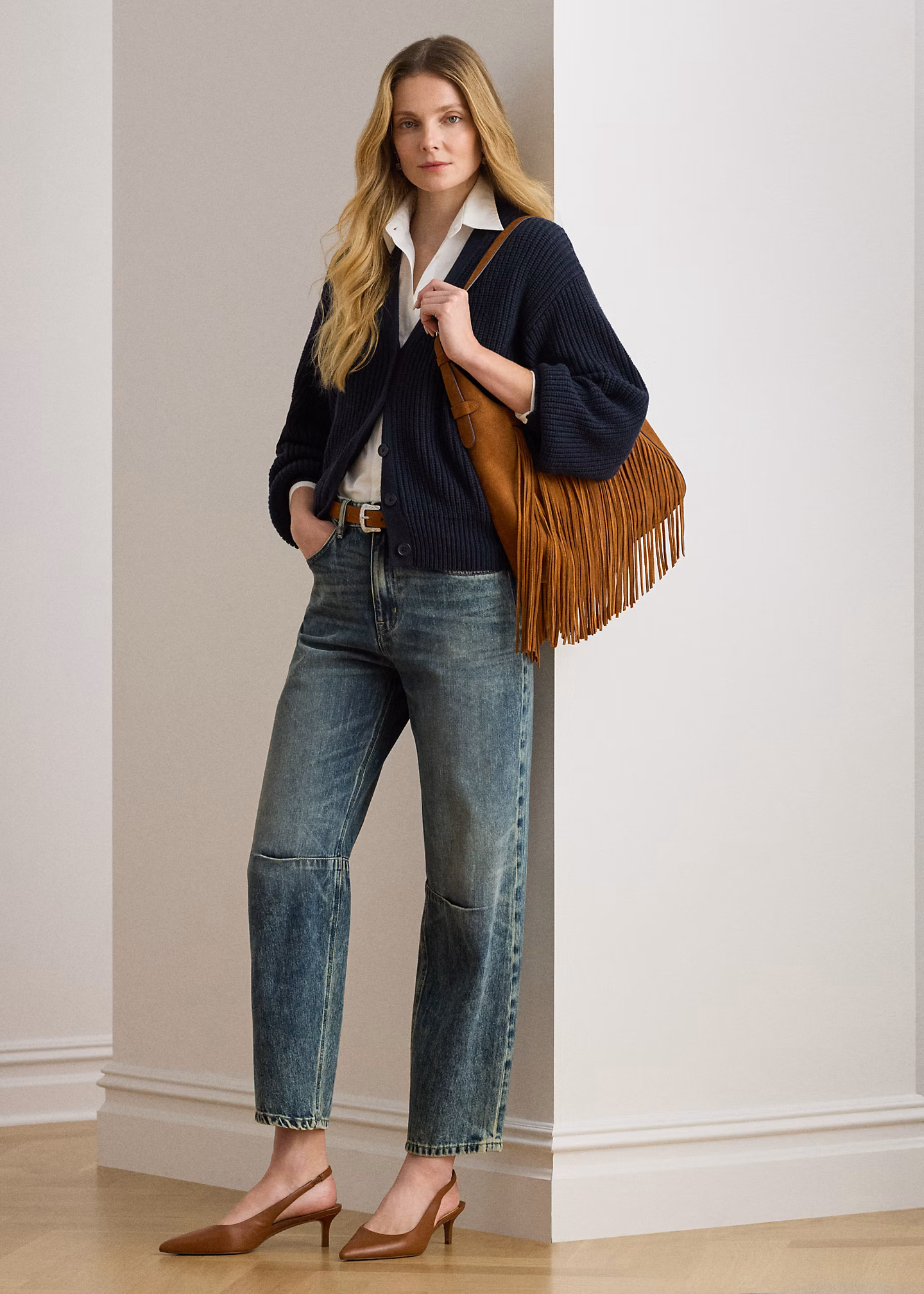 Jeans mit hoher Leibhöhe - RALPH LAUREN OUTLET