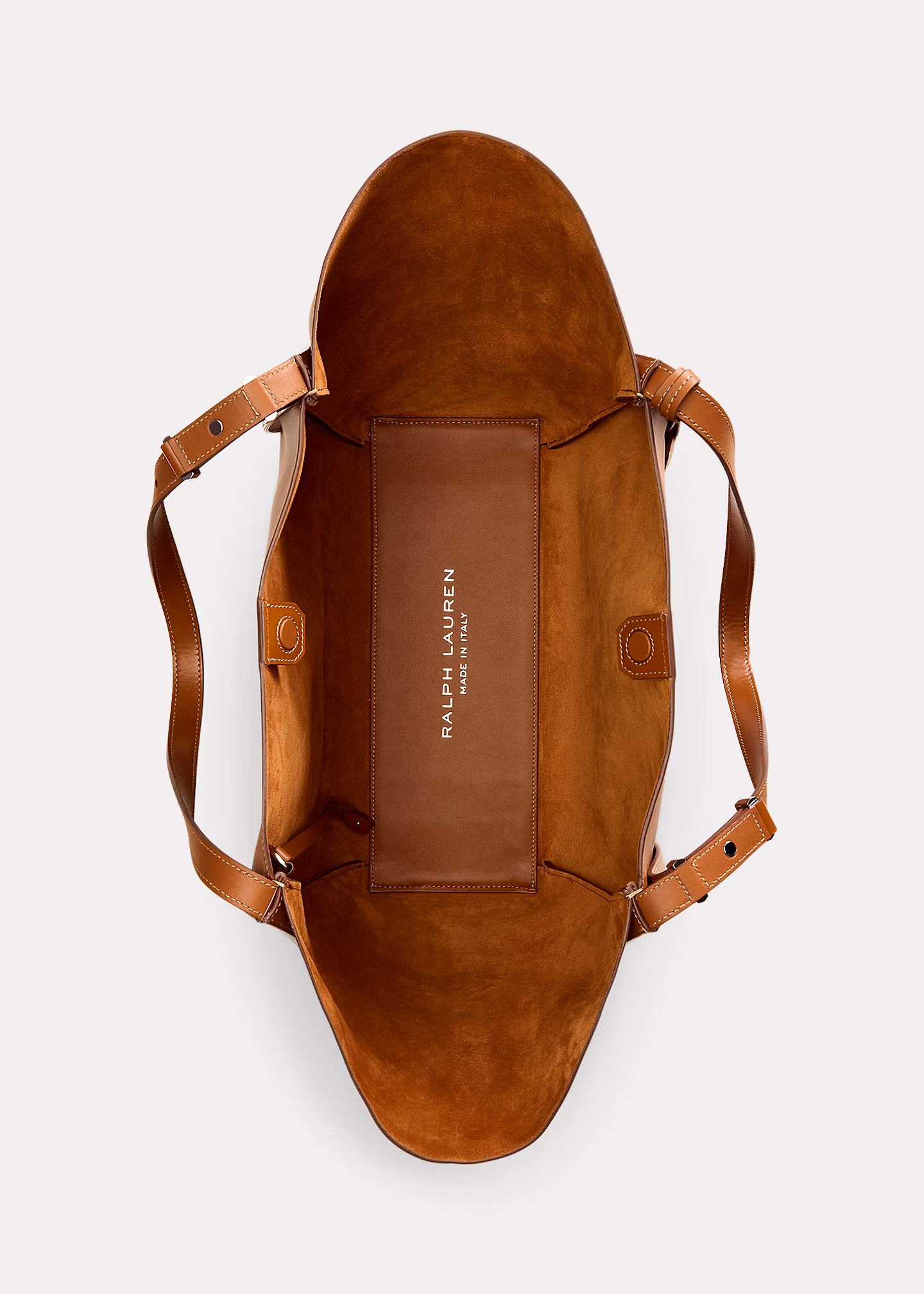 Tragetasche RL 888 aus Kalbsleder - RALPH LAUREN OUTLET