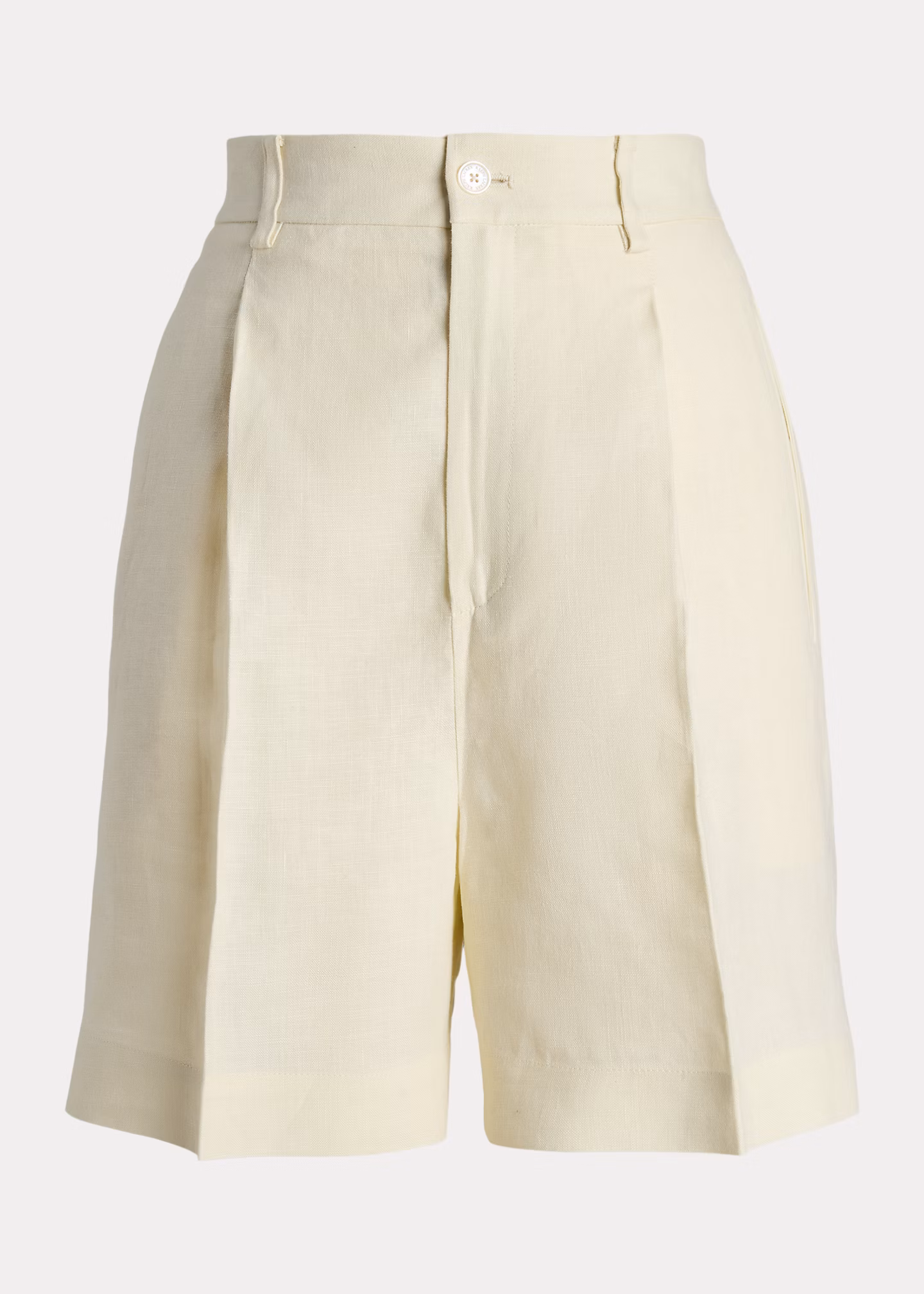 Leinenshorts Tracy mit Falten - RALPH LAUREN OUTLET