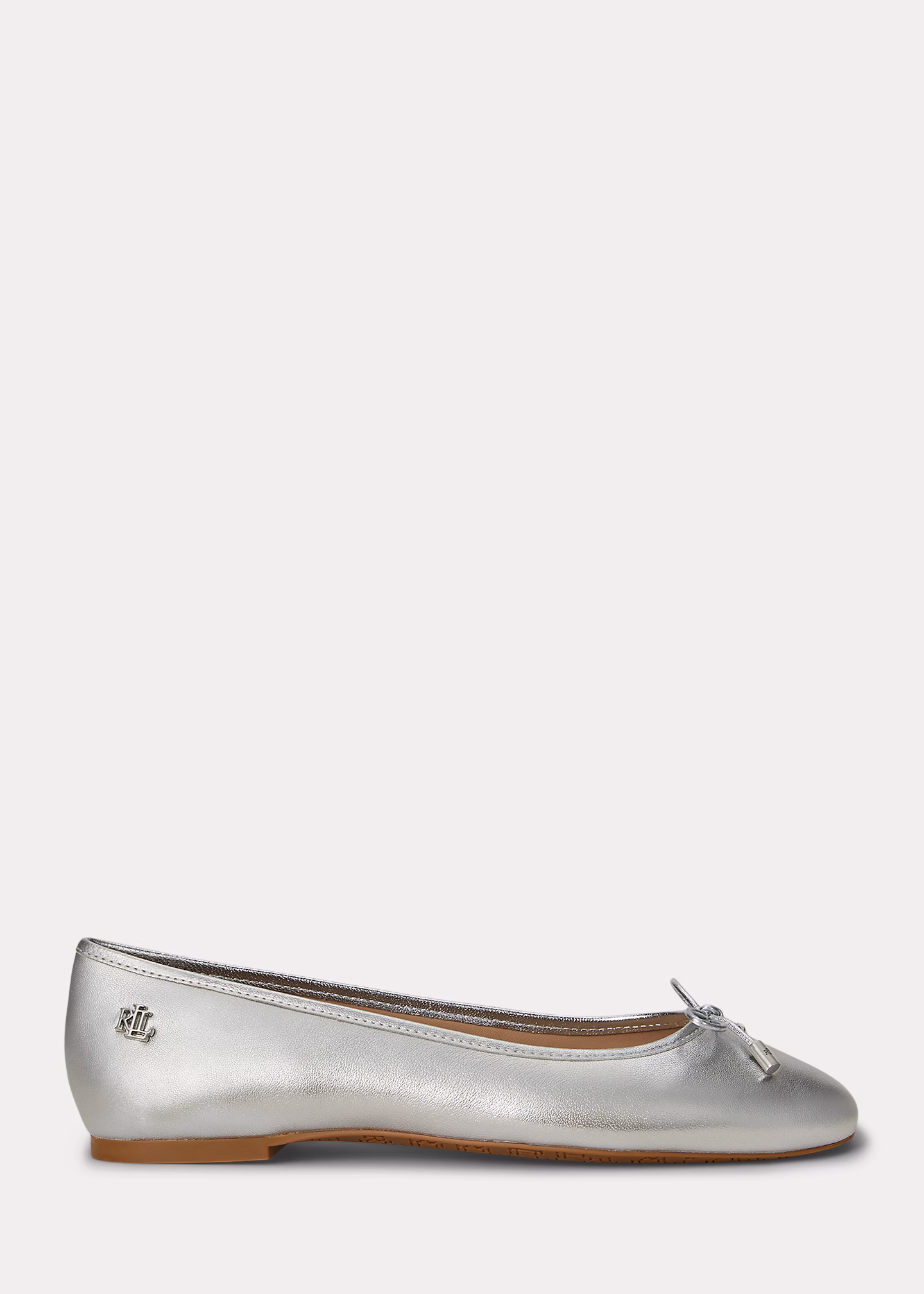 Ballerina Jayna aus Metallic-Nappaleder - RALPH LAUREN OUTLET
