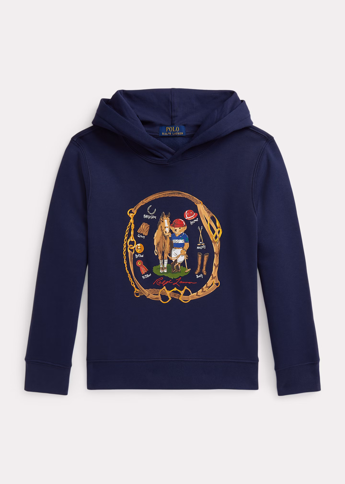 Fleece-Pullover mit Polo Bear - RALPH LAUREN OUTLET