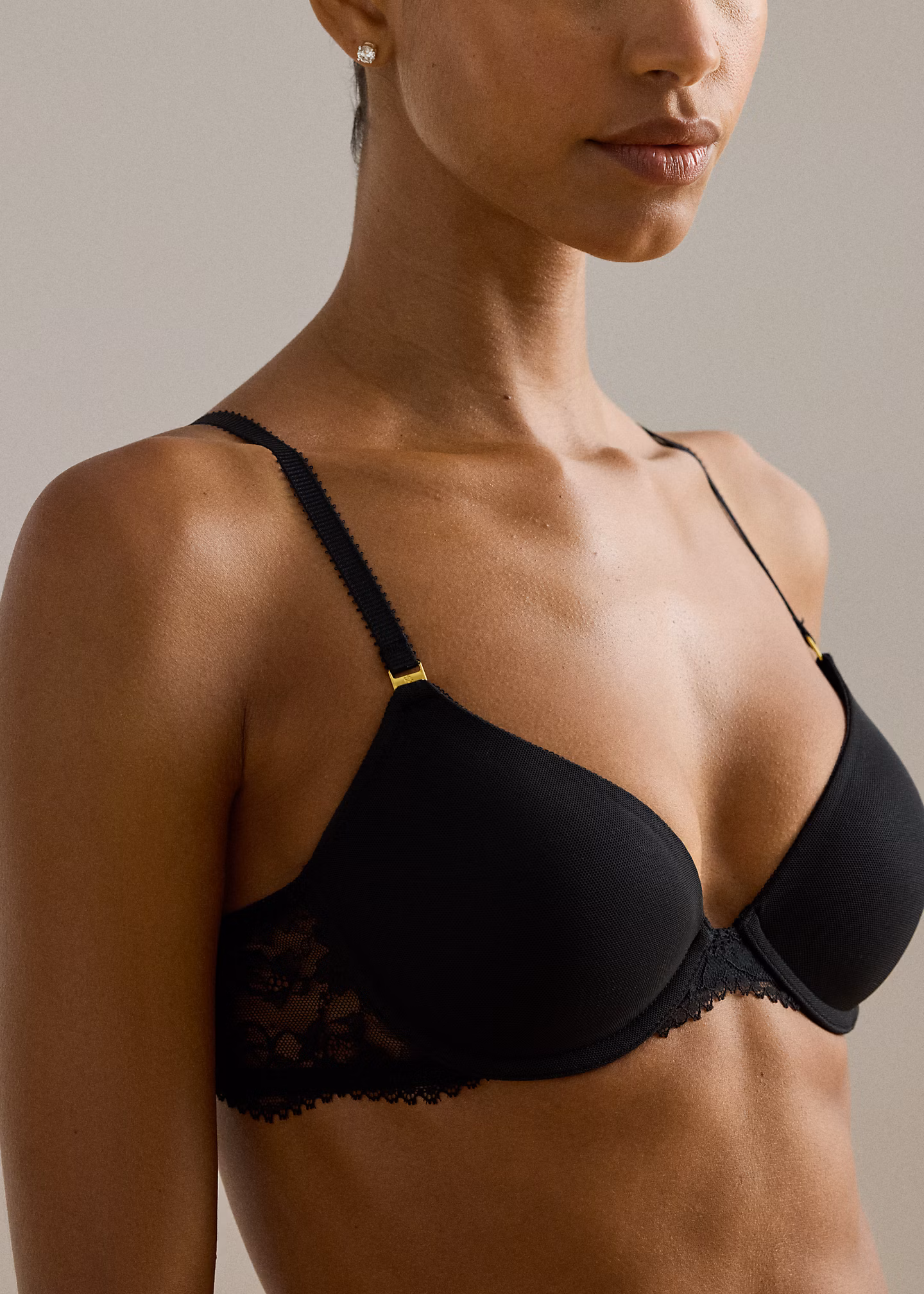 T-Shirt-Demi-BH mit Spitze - RALPH LAUREN OUTLET