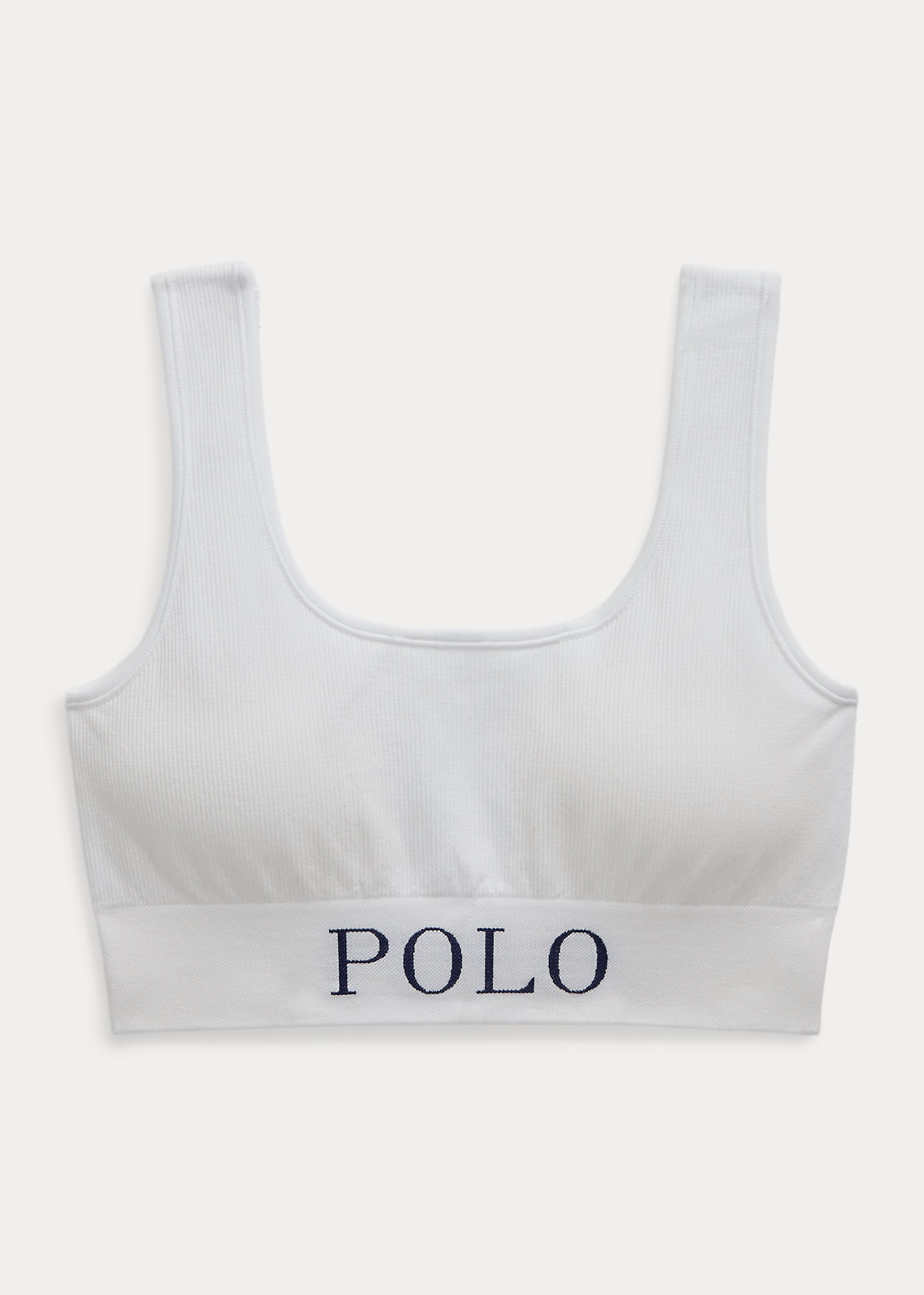 Kurzes Tanktop mit Logo - RALPH LAUREN OUTLET