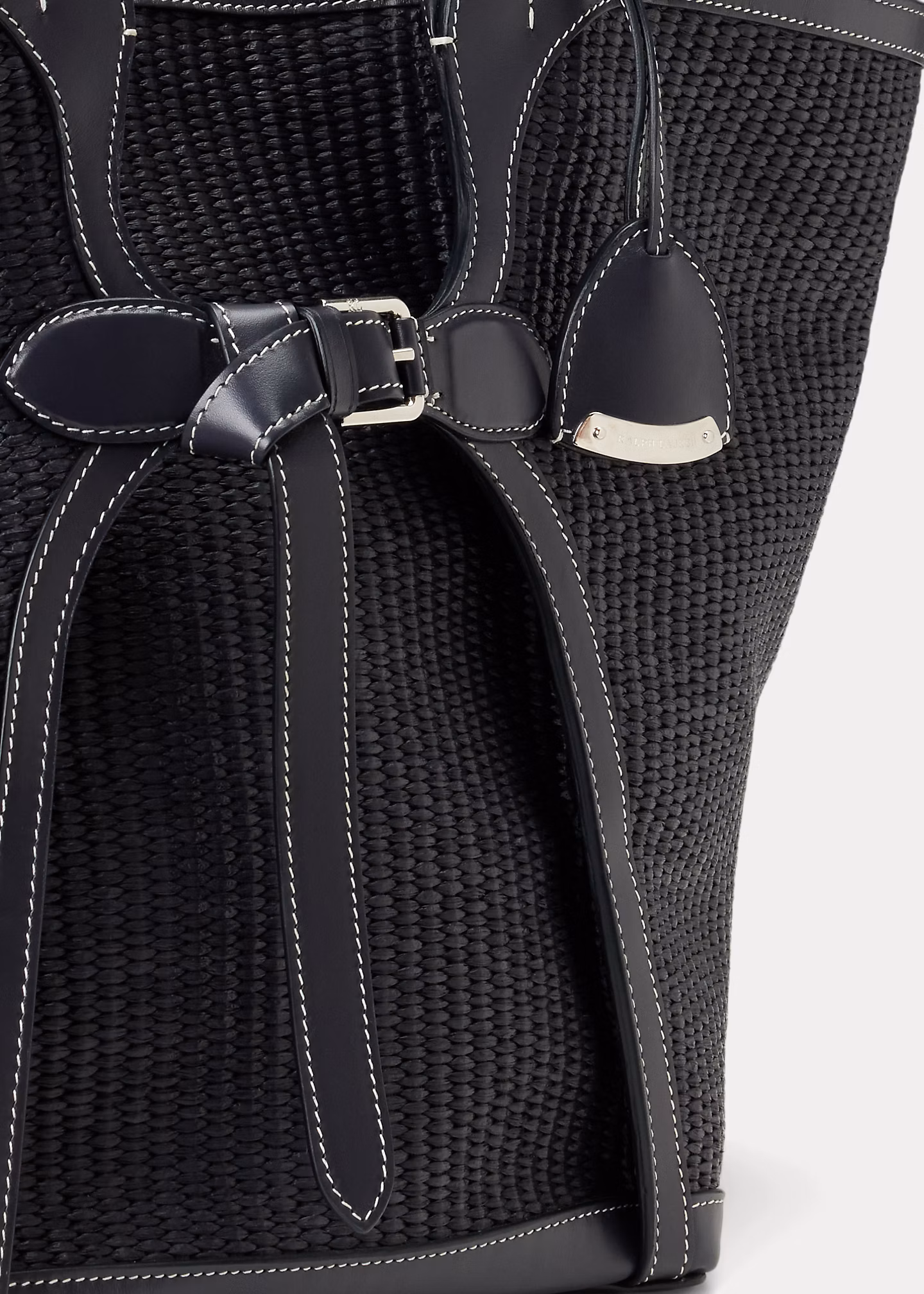 Die große geflochtene Tragetasche Ralph - RALPH LAUREN OUTLET