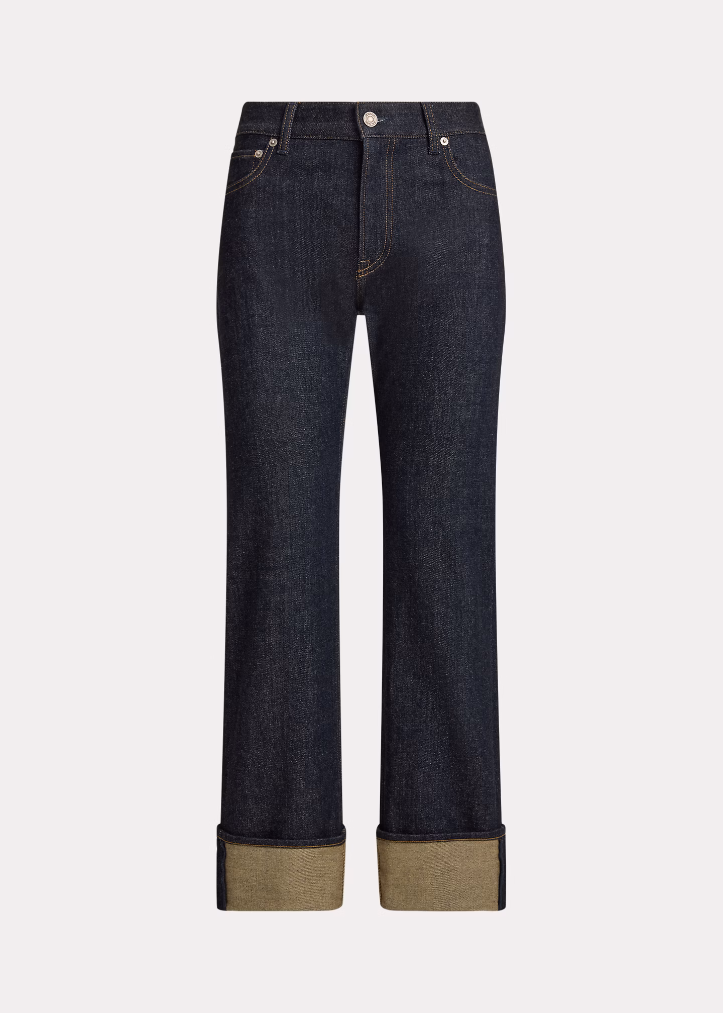 Slim-Fit Jeans Adderley mit Umschlag - RALPH LAUREN OUTLET