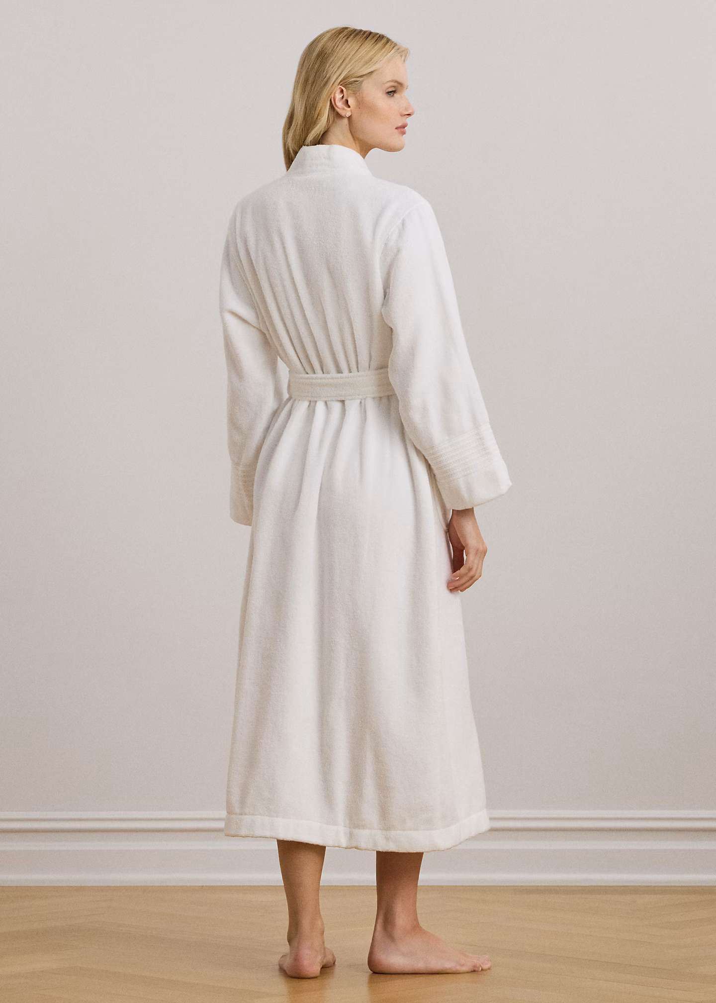 Bademantel aus Baumwollfrottee - RALPH LAUREN OUTLET