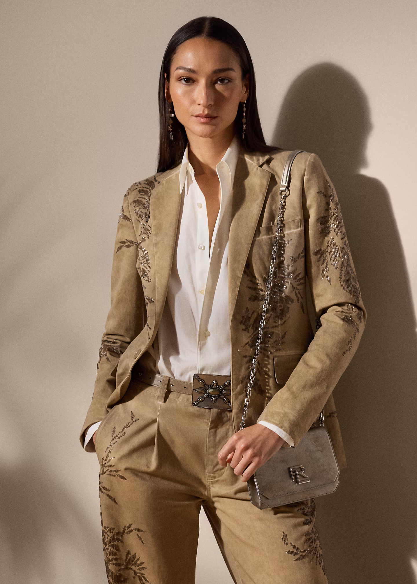 Verzierte Jacke Parker aus Baumwollchino - RALPH LAUREN OUTLET