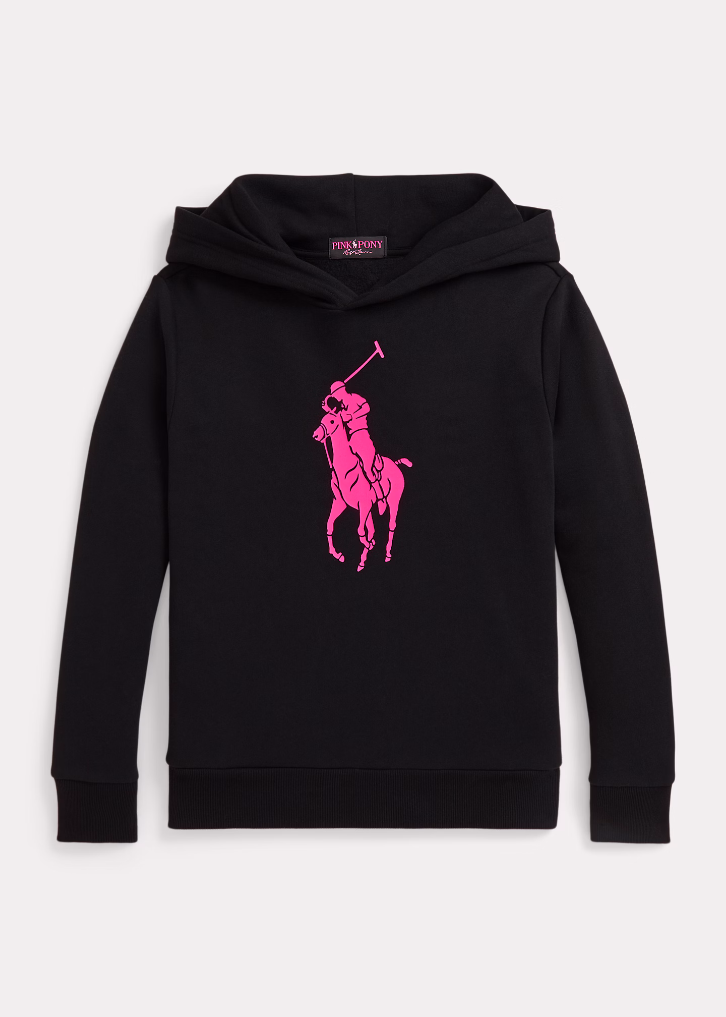 Fleece-Kapuzenshirt mit Pink Pony - RALPH LAUREN OUTLET