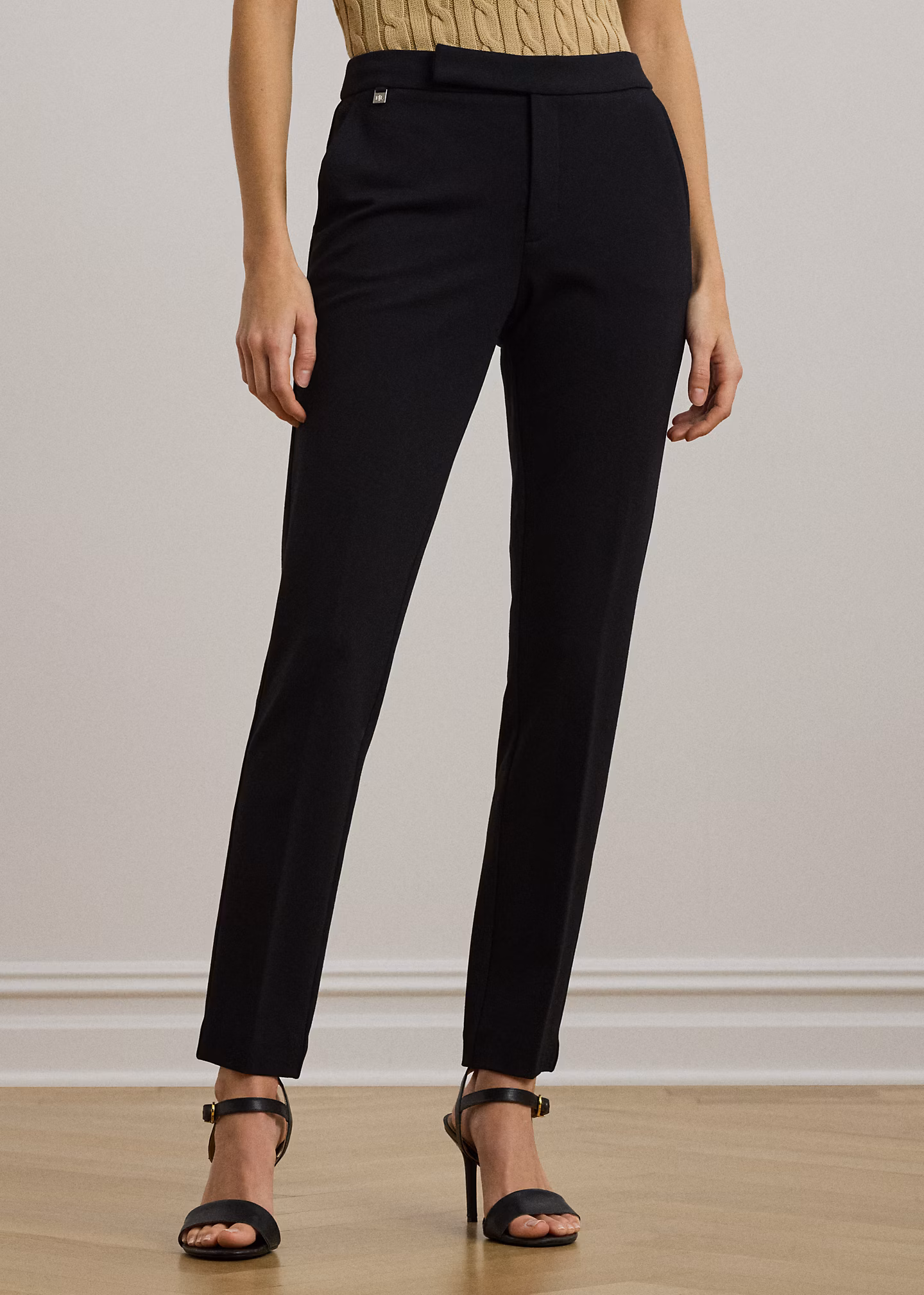 Straight-Fit Ponté-Hose - RALPH LAUREN OUTLET