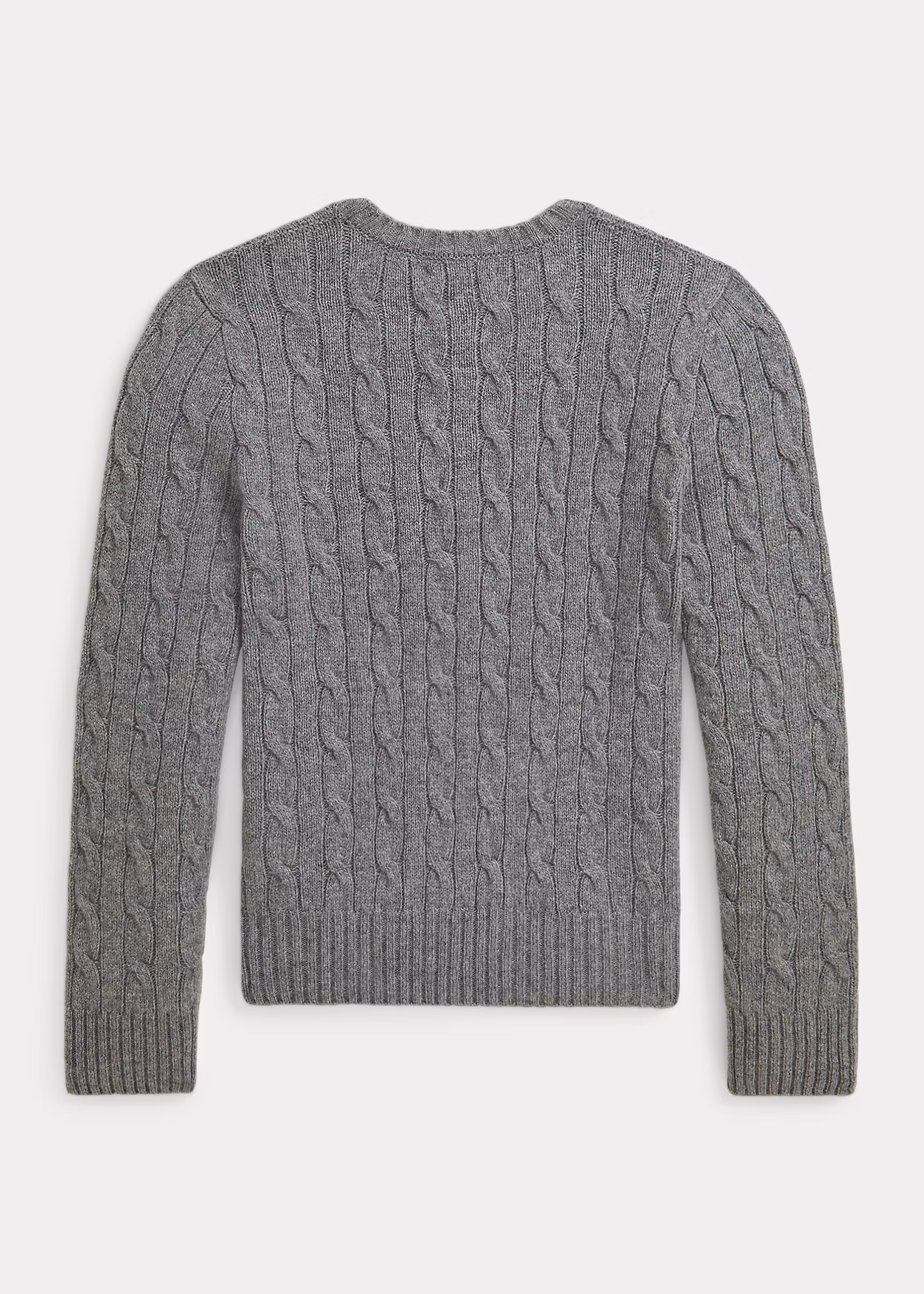 Woll-Kaschmir-Pullover mit Zopfmuster - RALPH LAUREN OUTLET