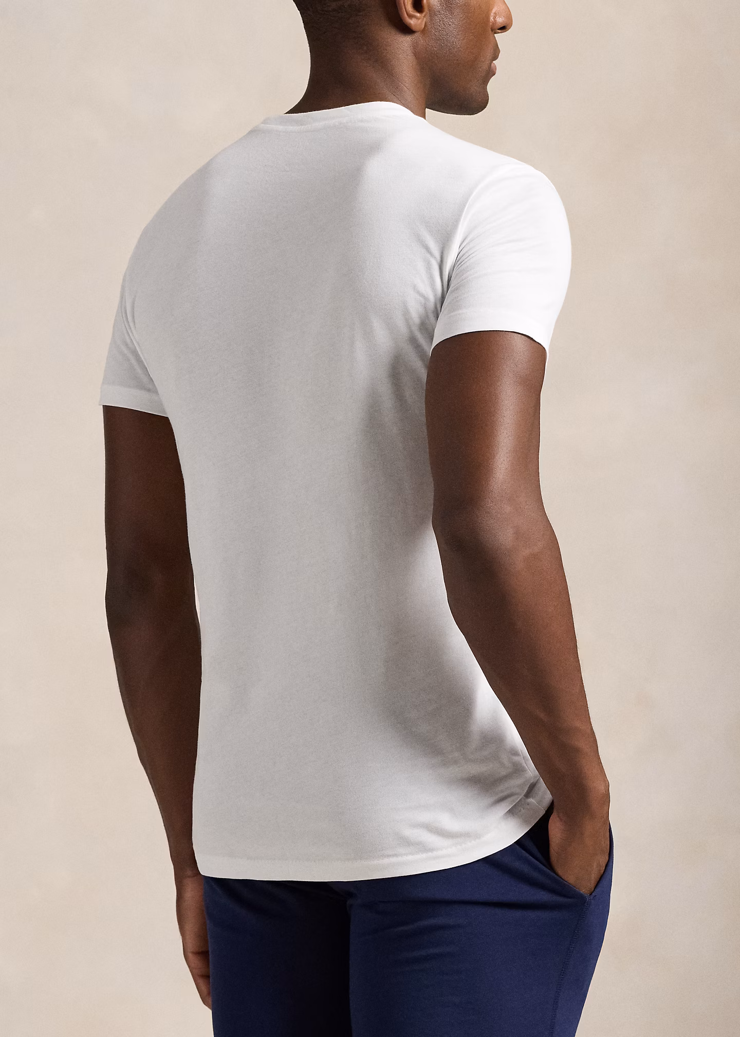 3er-Pack Slim-Fit Rundhals-Unterhemden - RALPH LAUREN OUTLET