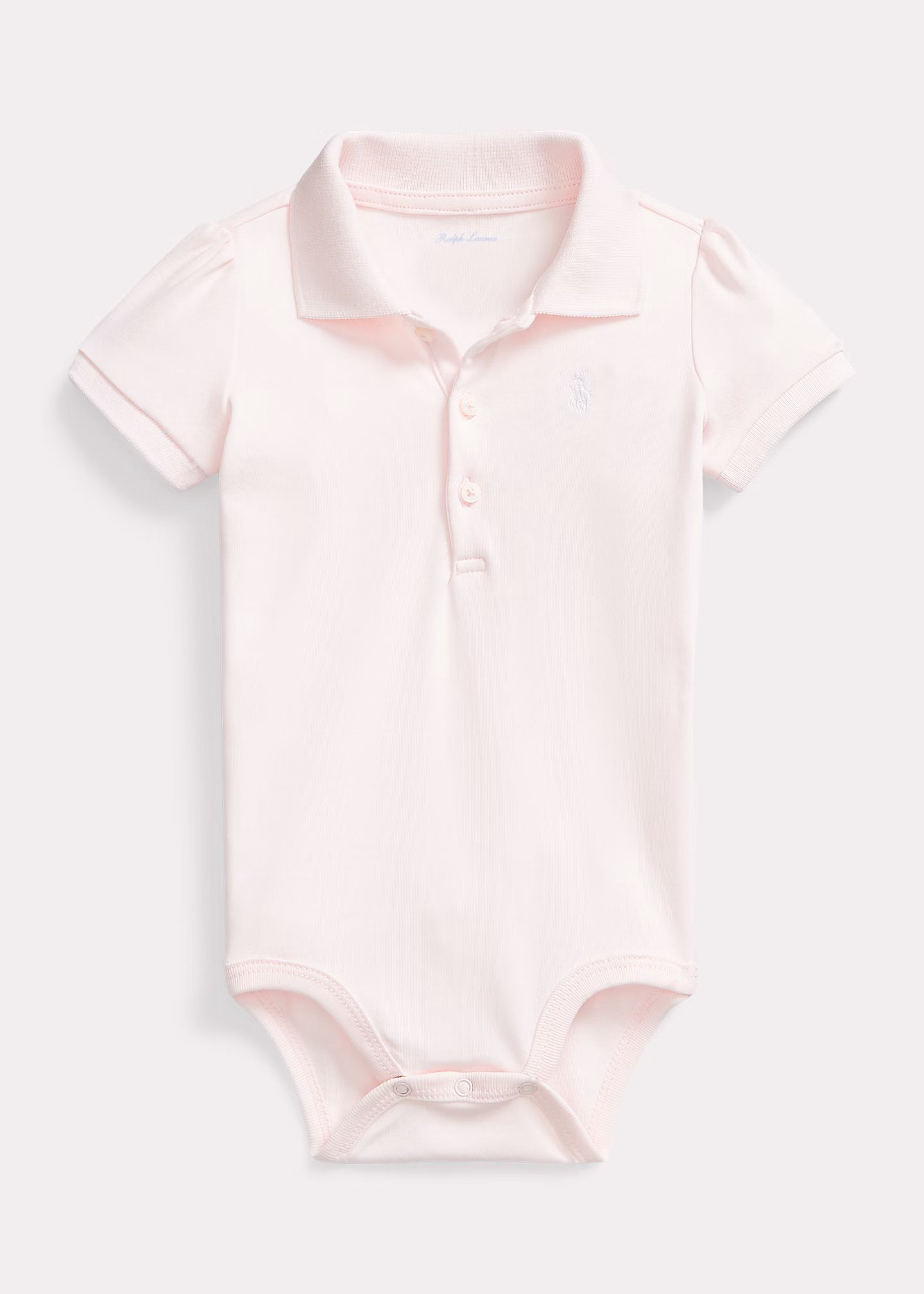 Polo-Babybody aus weicher Baumwolle - RALPH LAUREN OUTLET