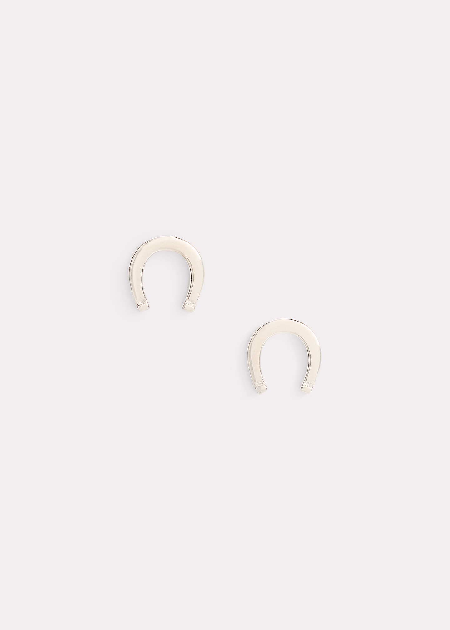 Sterling Silver Horseshoe Studs - RALPH LAUREN OUTLET