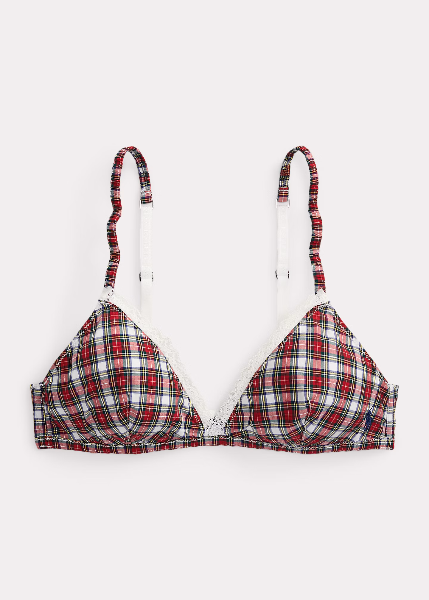 Kariertes Triangel-Bustier - RALPH LAUREN OUTLET