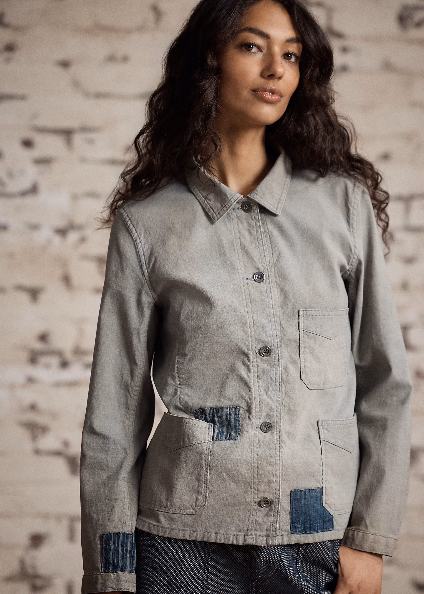 Ausgebesserte Jaspé-Arbeitsjacke - RALPH LAUREN OUTLET