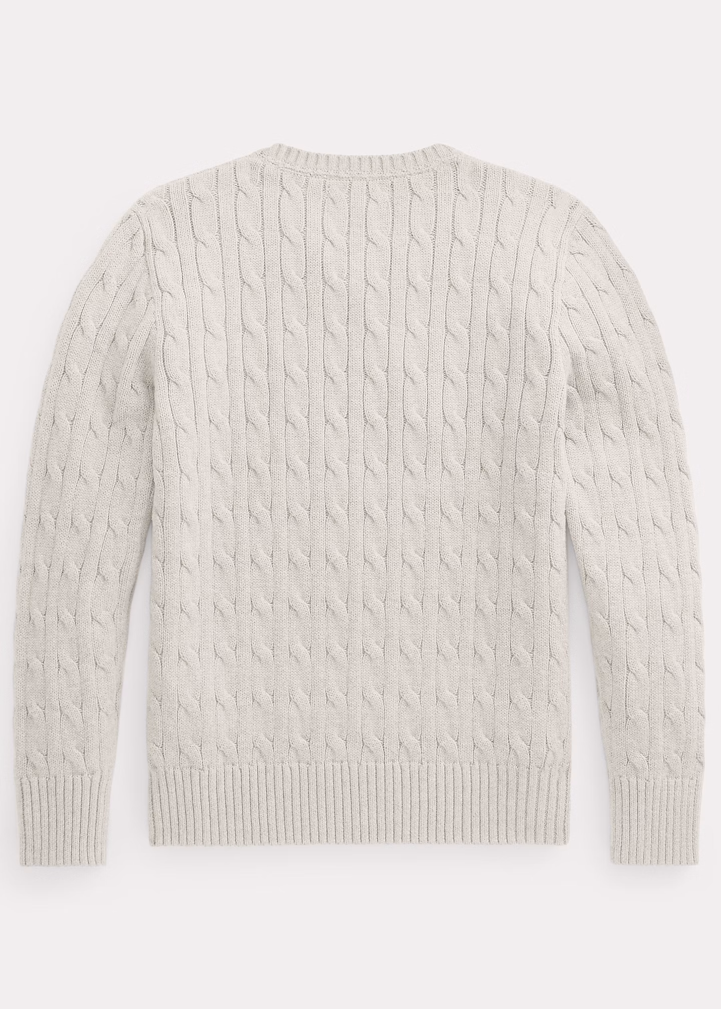 Baumwollpullover mit Zopfmuster - RALPH LAUREN OUTLET