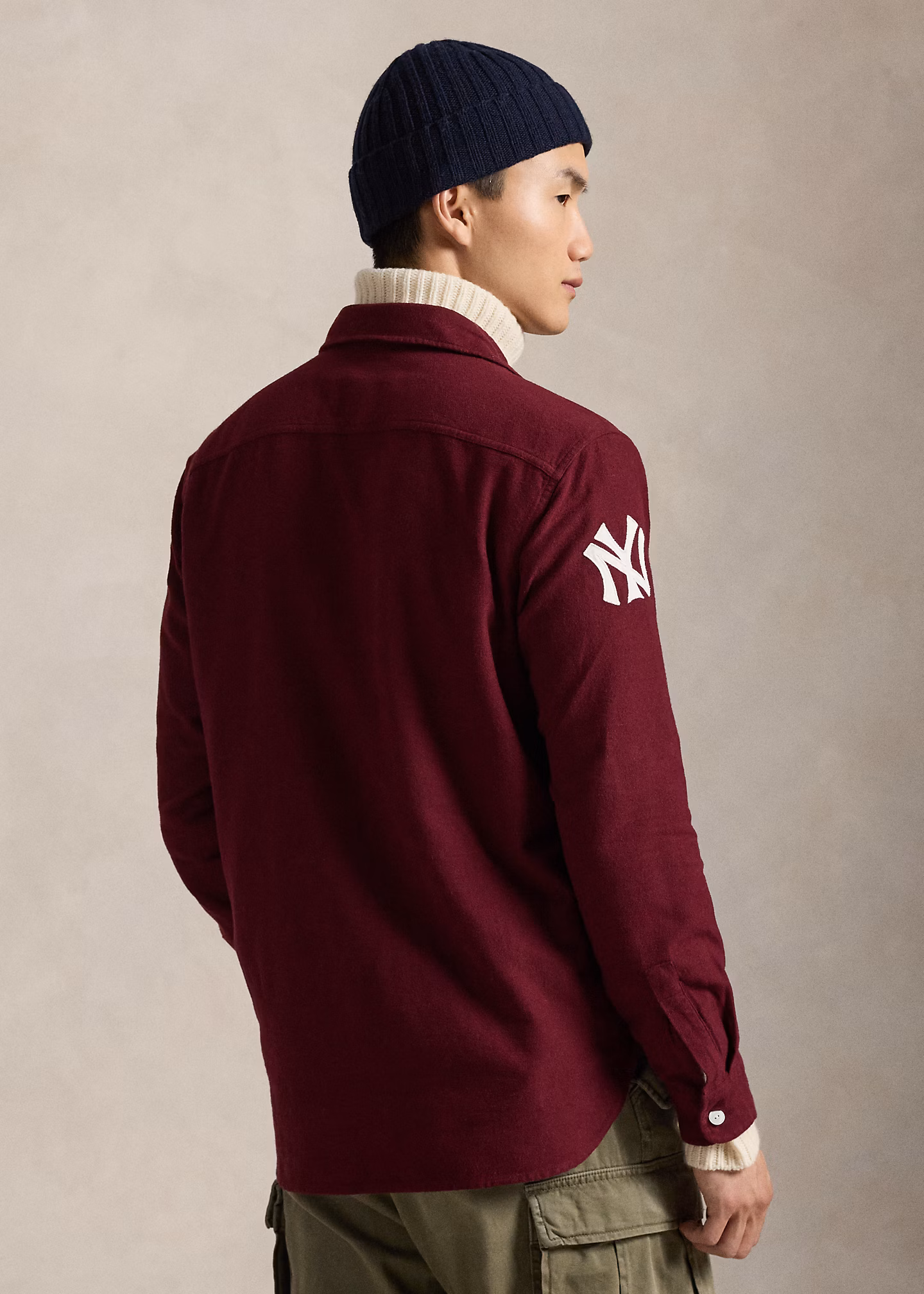 Chamois-Hemd Polo Ralph Lauren Yankees - RALPH LAUREN OUTLET