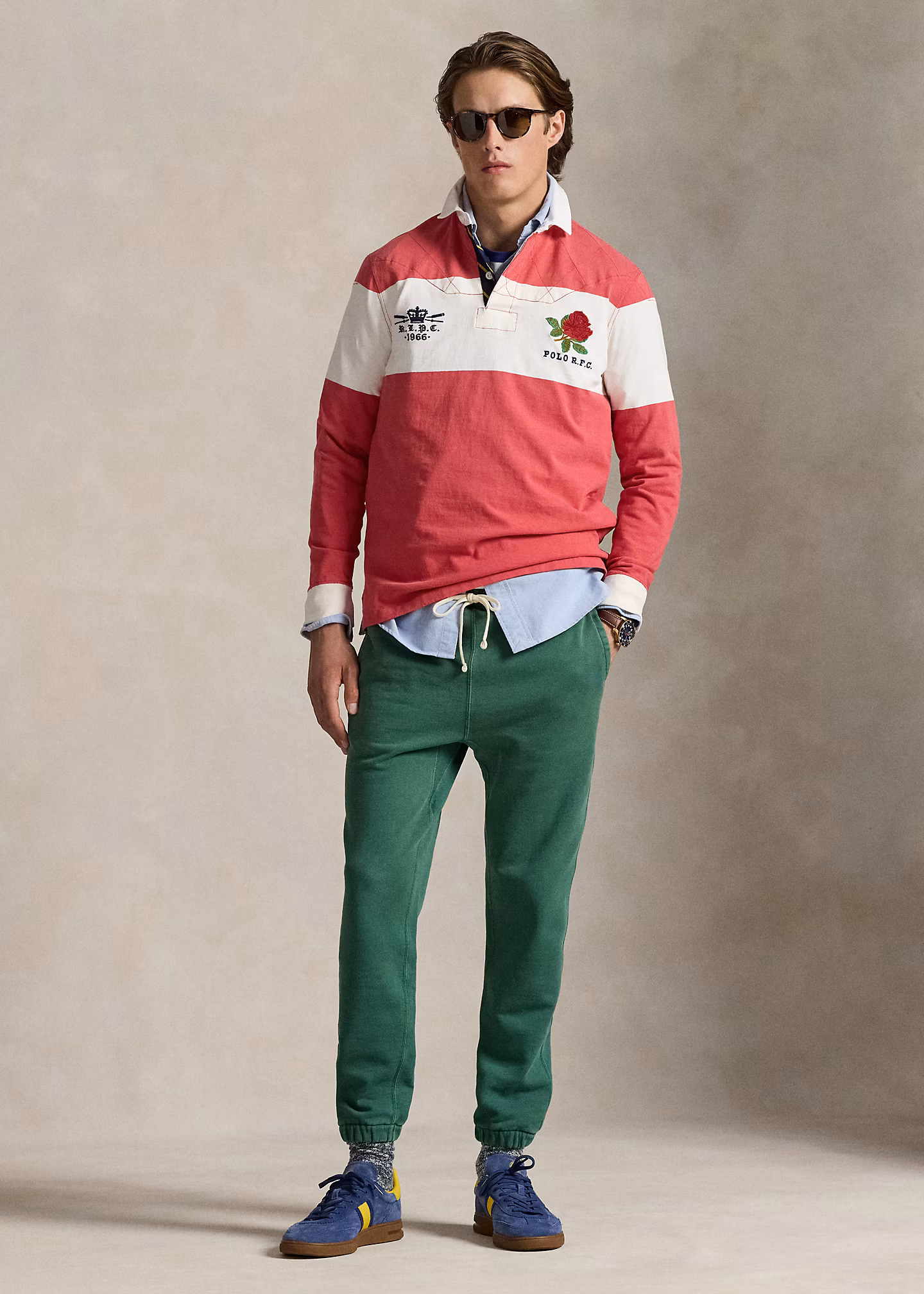 Classic-Fit Rugbyhemd mit Stickerei - RALPH LAUREN OUTLET