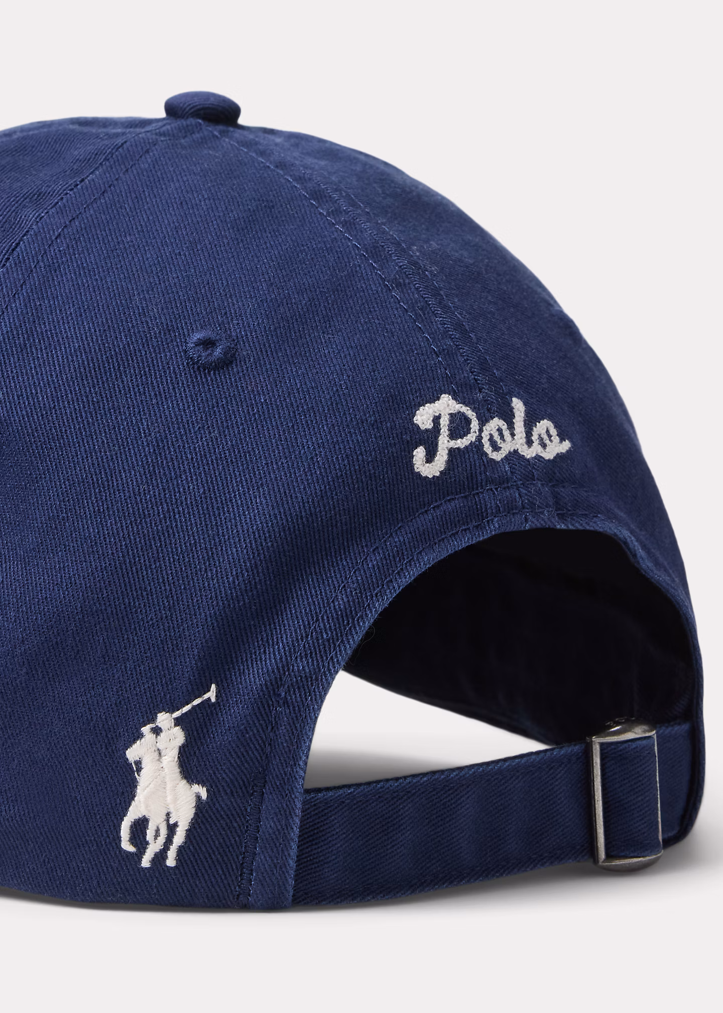 Twill-Baseballkappe mit gesticktem Hund - RALPH LAUREN OUTLET