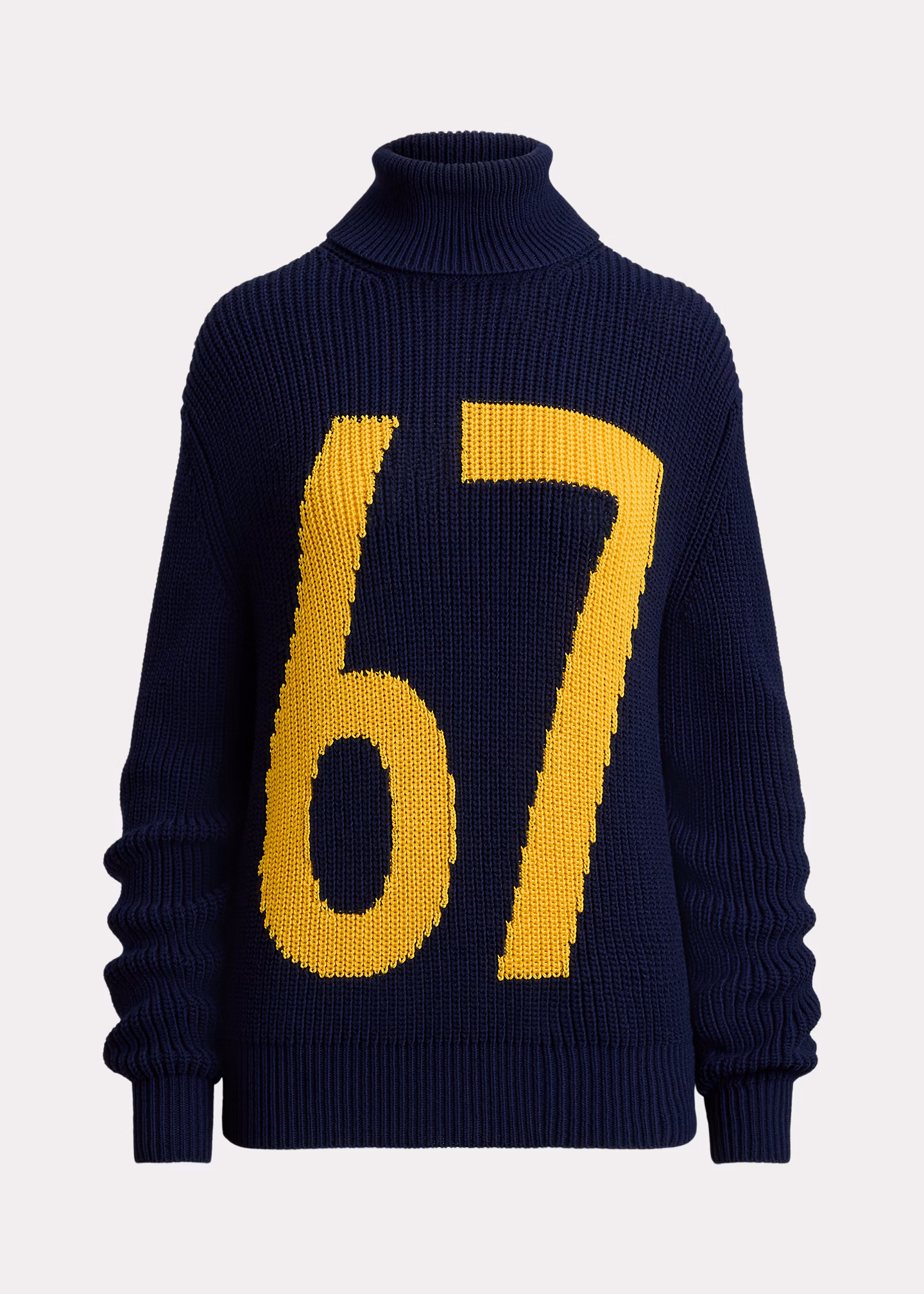 Intarsiengestrickter Rollkragenpullover - RALPH LAUREN OUTLET