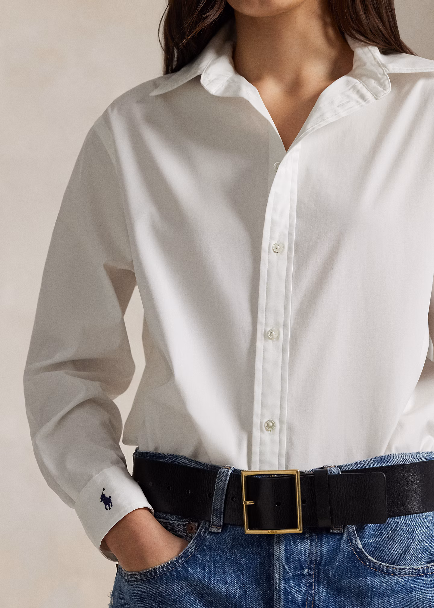 Übergroßes Baumwollhemd - RALPH LAUREN OUTLET