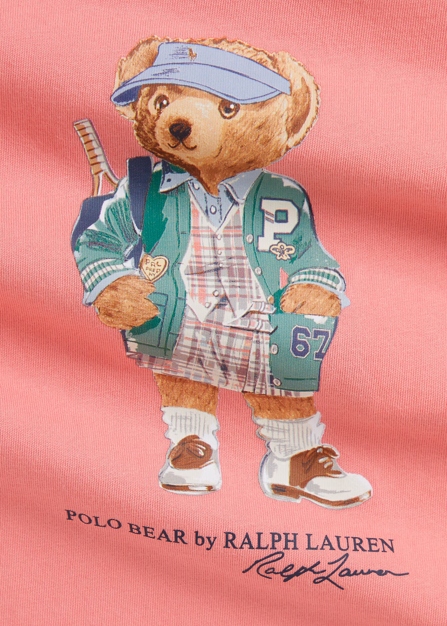 Baumwolljersey-Babybody mit Polo Bear - RALPH LAUREN OUTLET